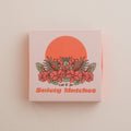 Mini Orange Sun & Tropical Florals Matchbox