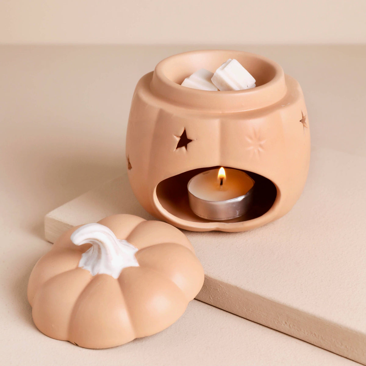 Ceramic Pumpkin Wax Melt Burner