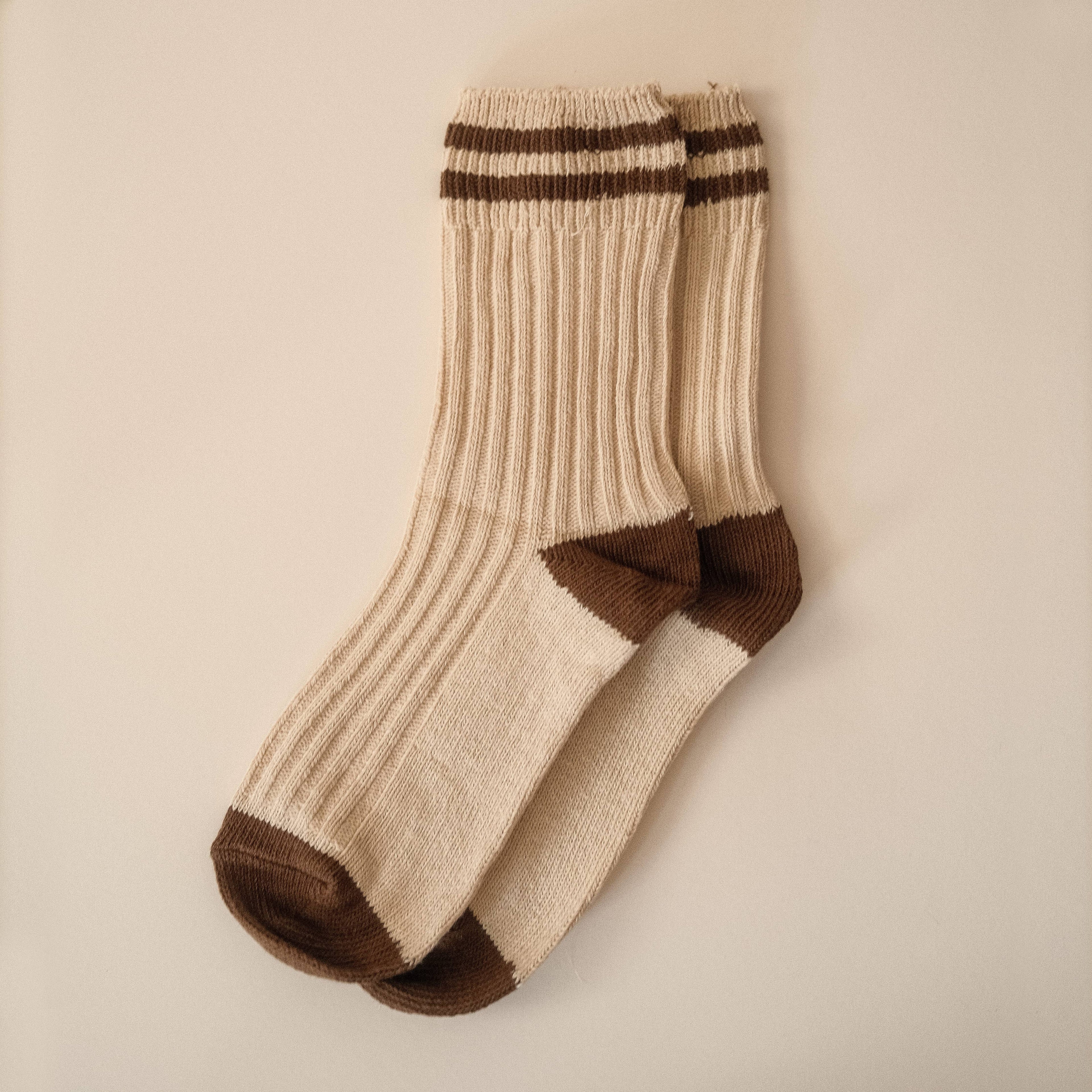 Varsity Stripe Knit Socks