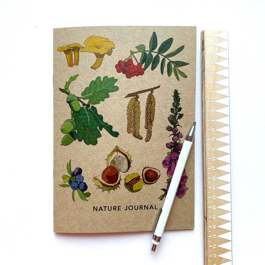Illustrated Kraft Notebook