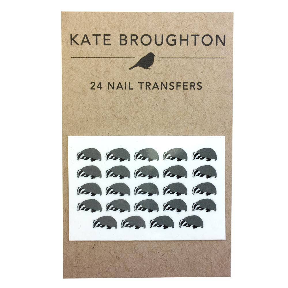Badger Nail Art Transfers
