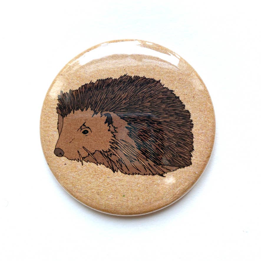 Illustrated Pocket Mirror