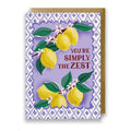Simply The Zest Lemon Card