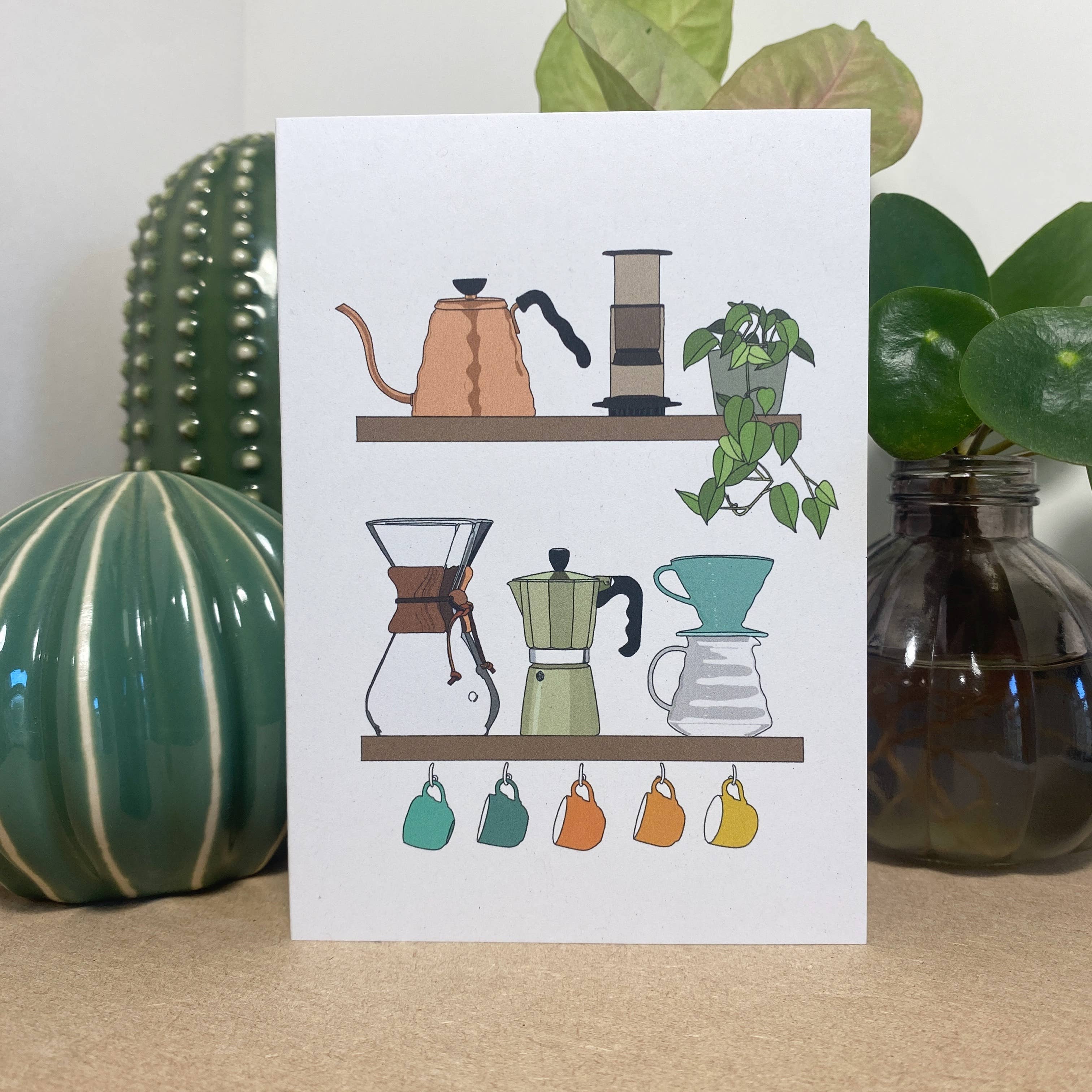 Coffee Greeting Card 
