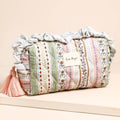 Floral Quilted Washbag