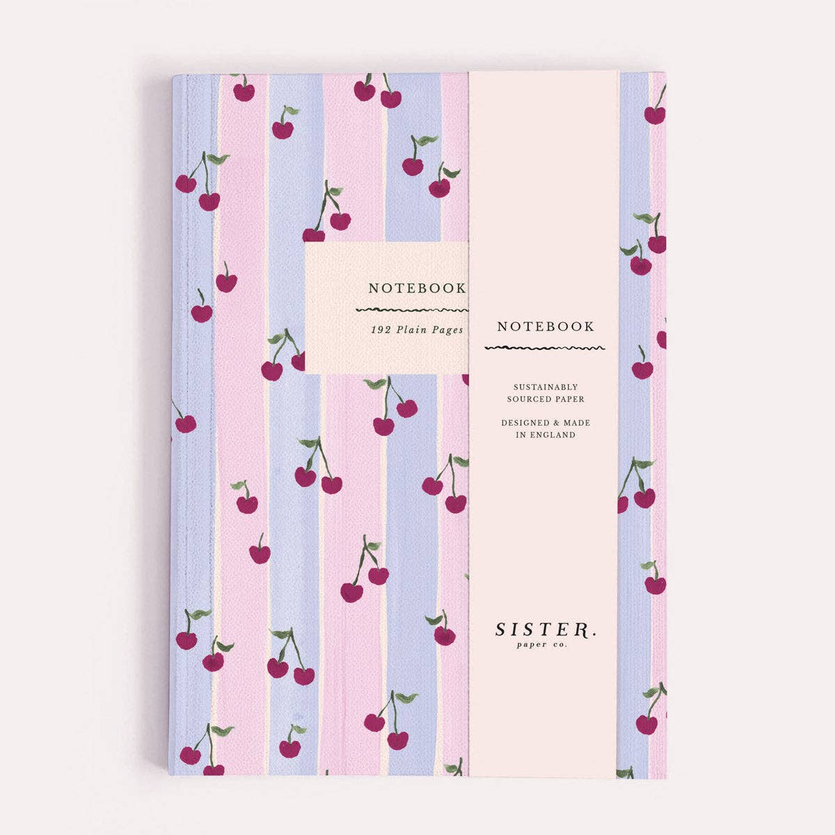 Lilac & Pink Cherries Notebook