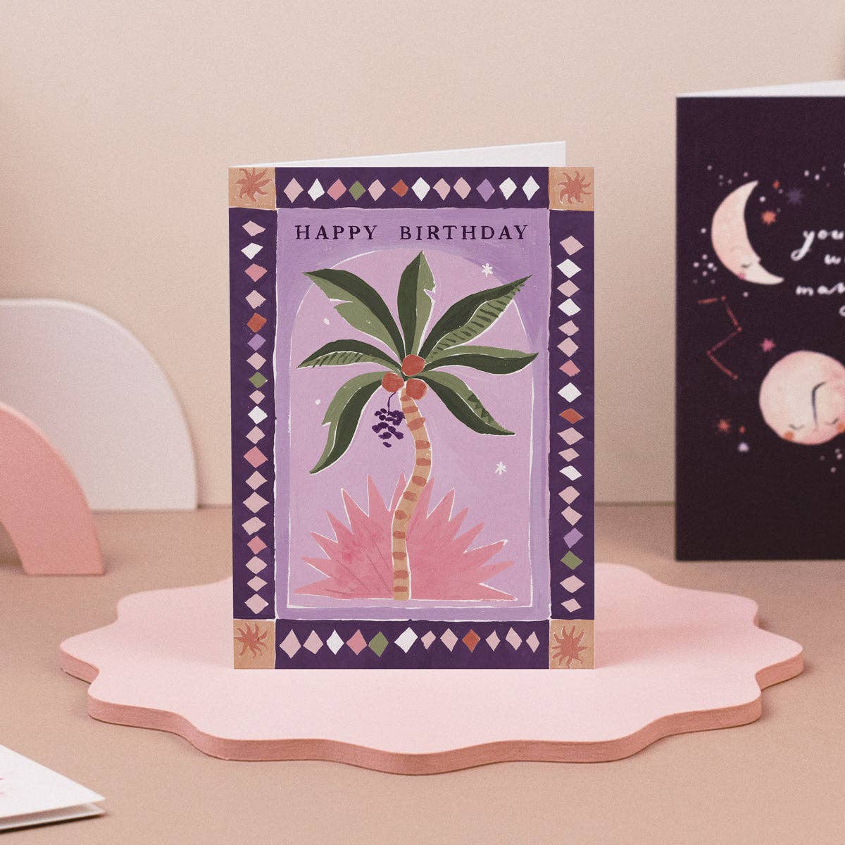 Palm Tree Birthday Card