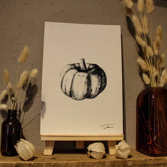 Pumpkin Art Print