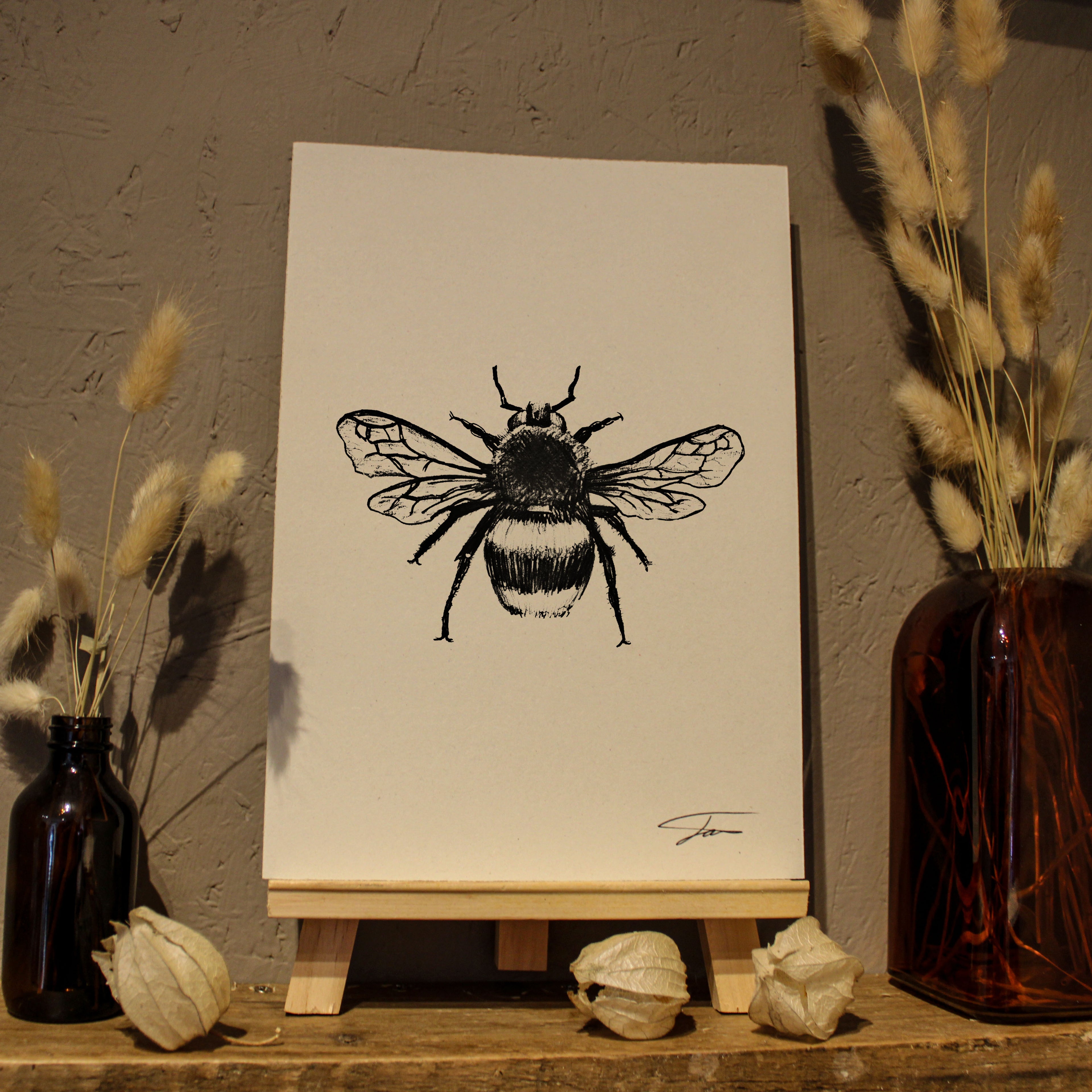 Bee Art Print