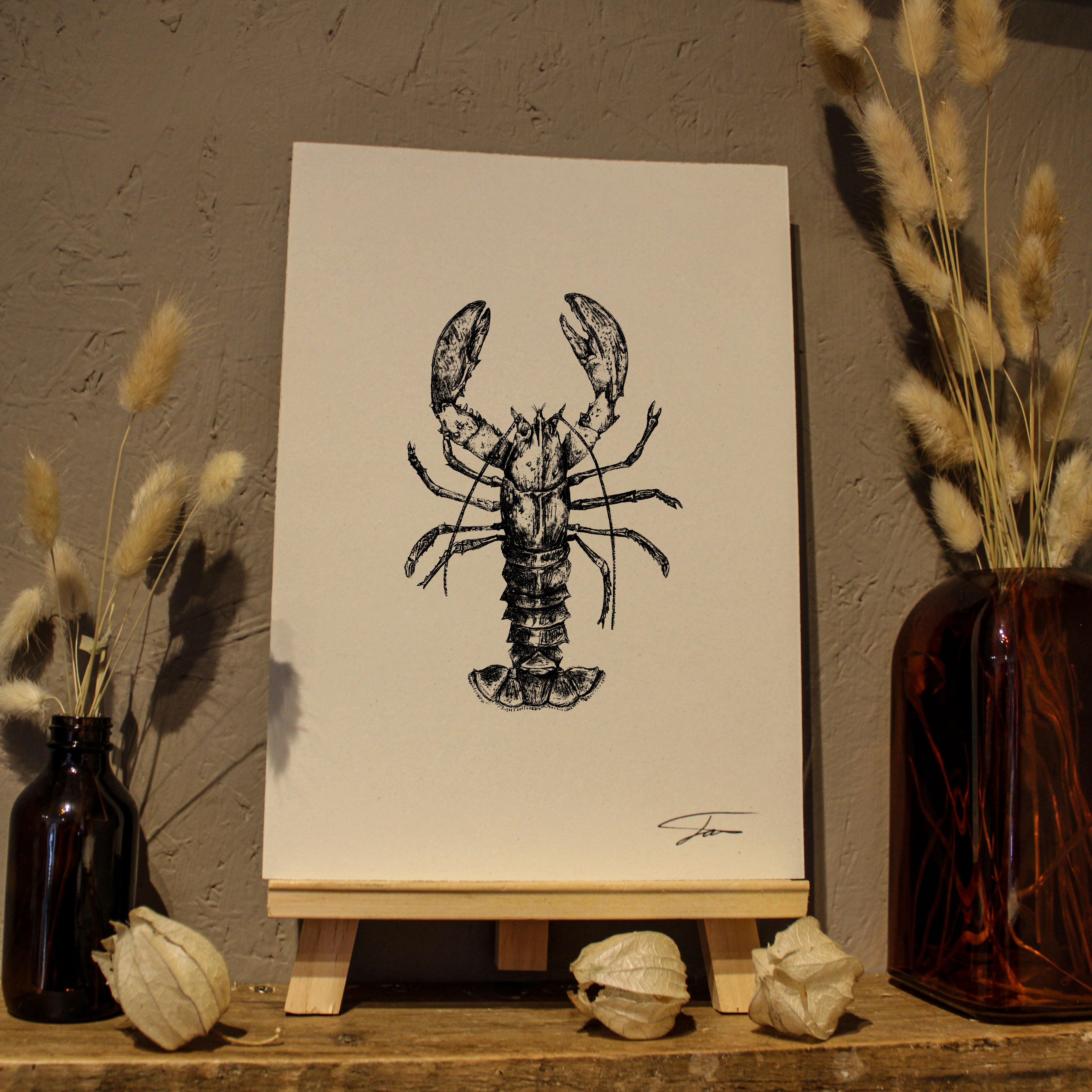 Lobster Art Print