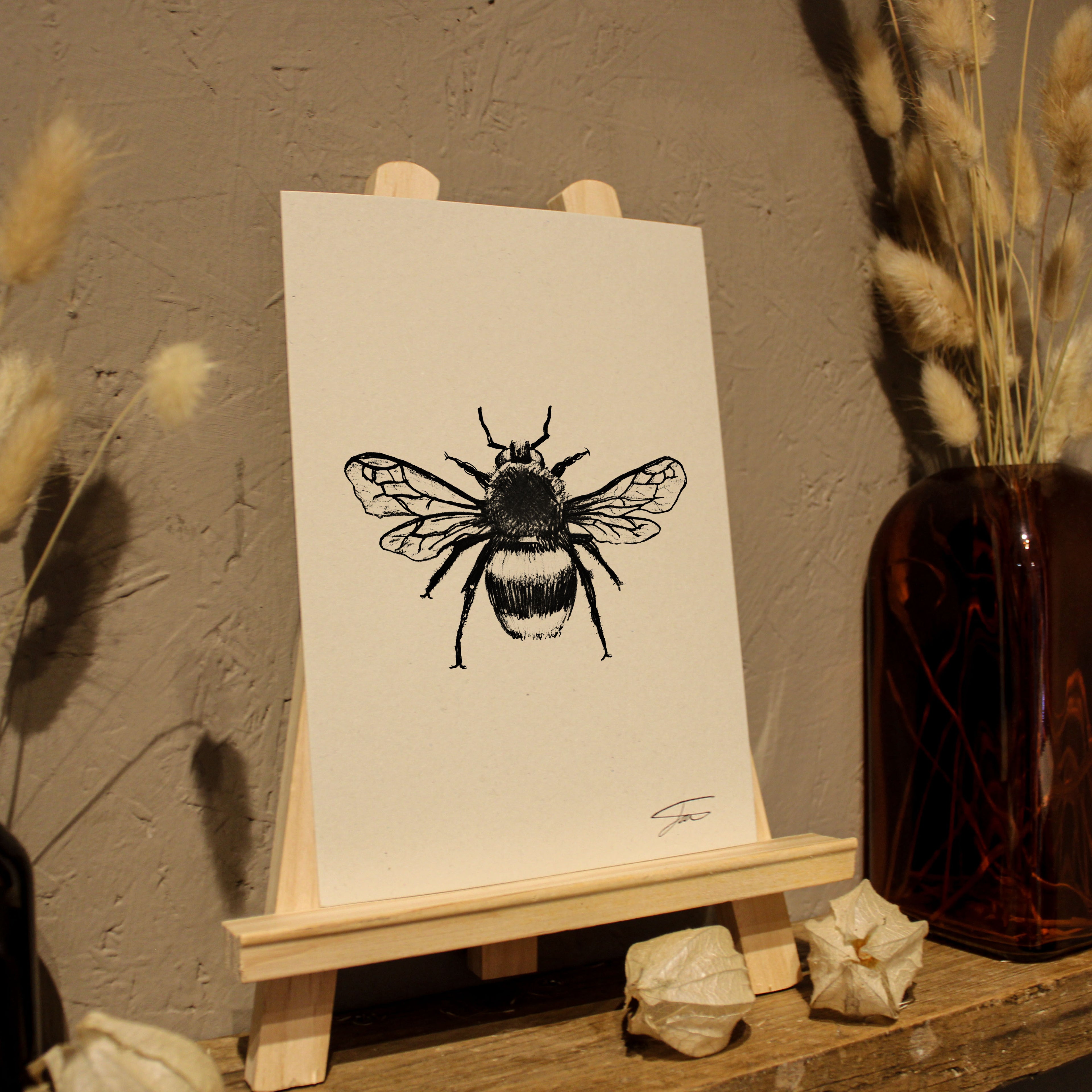 Bee Art Print