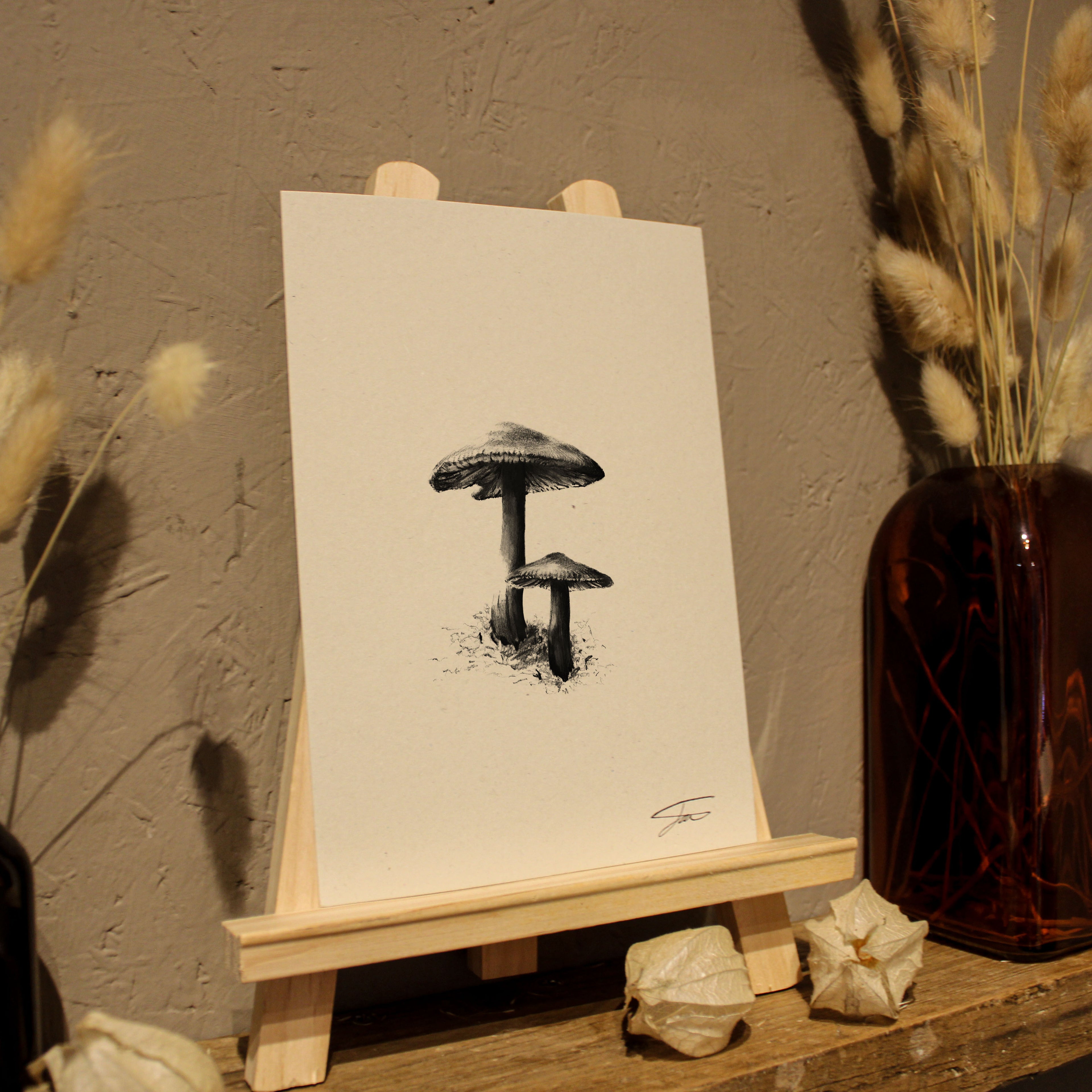Mushroom Art Print