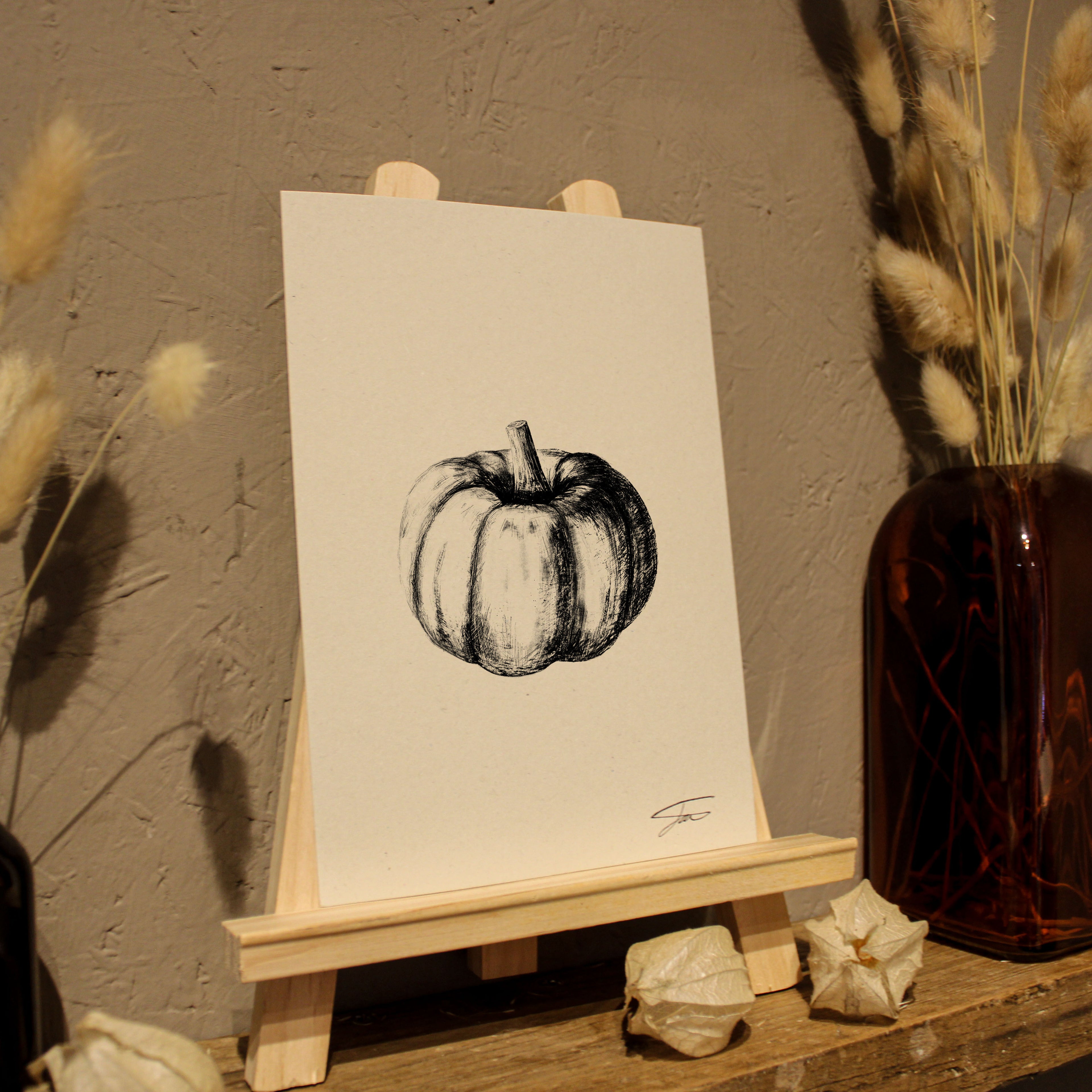 Pumpkin Art Print