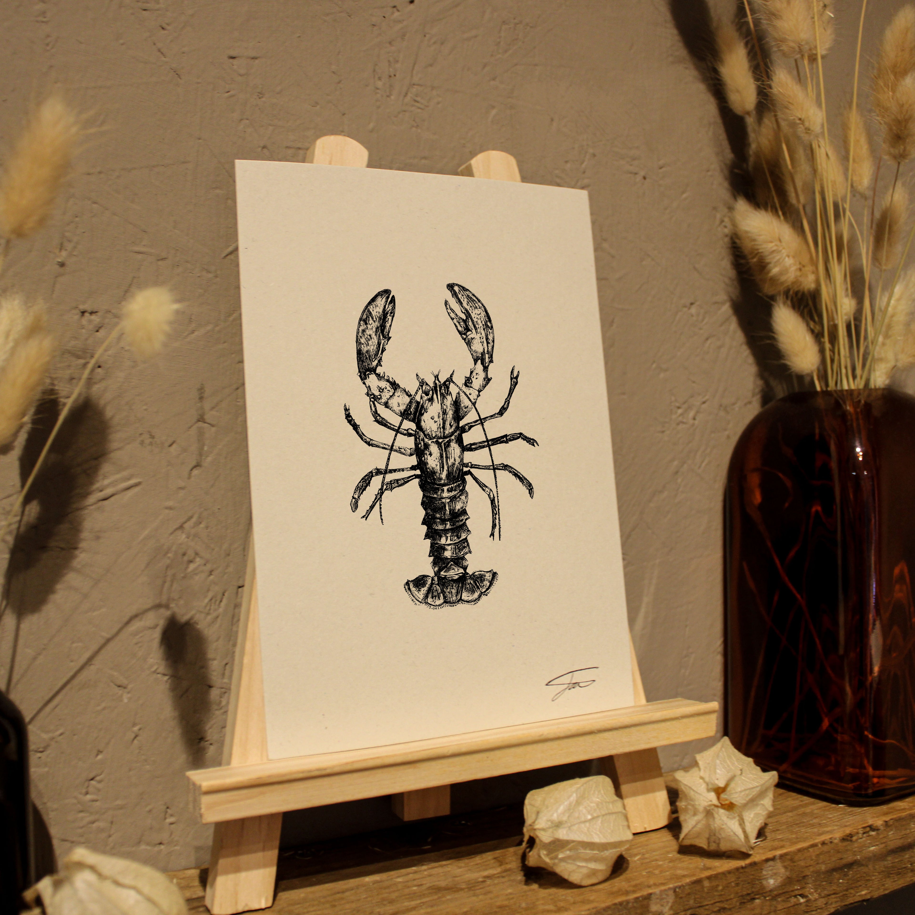 Lobster Art Print