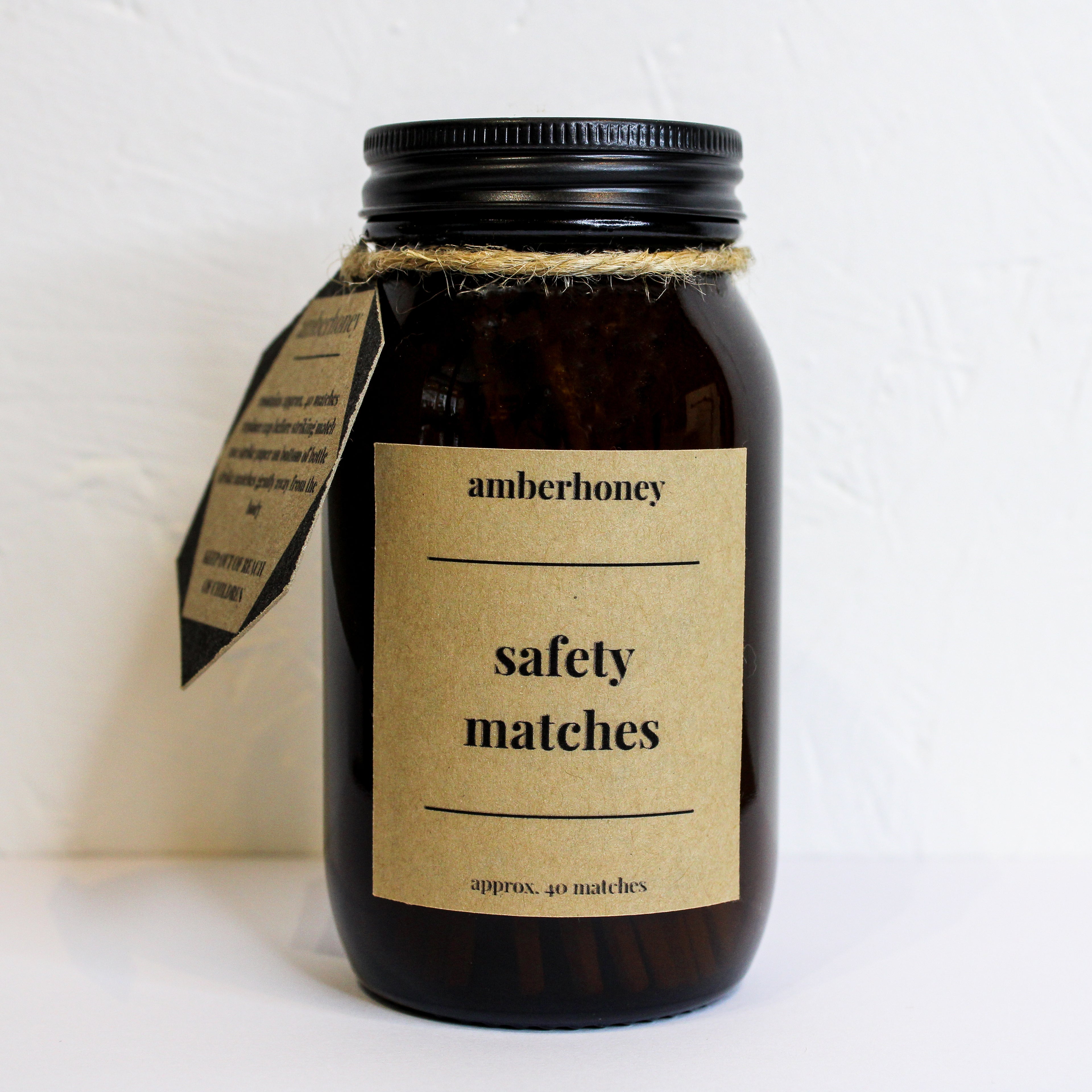 Apothecary Jar Of Matches