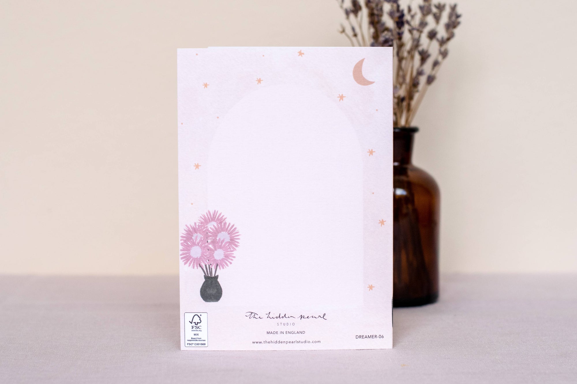 Arch Cut Out Greeting Card Back