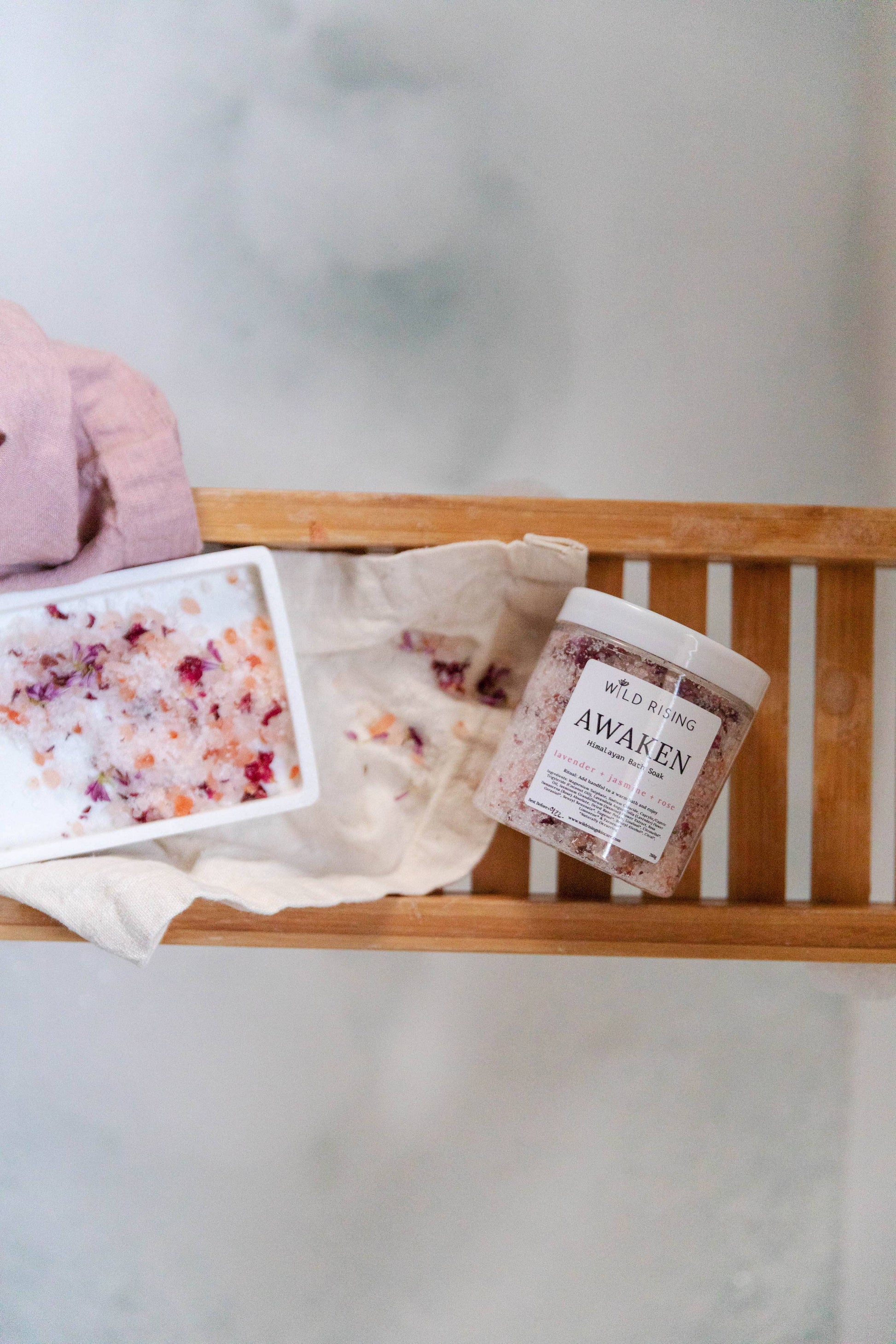 Bath Salts Bubble Bath Tray