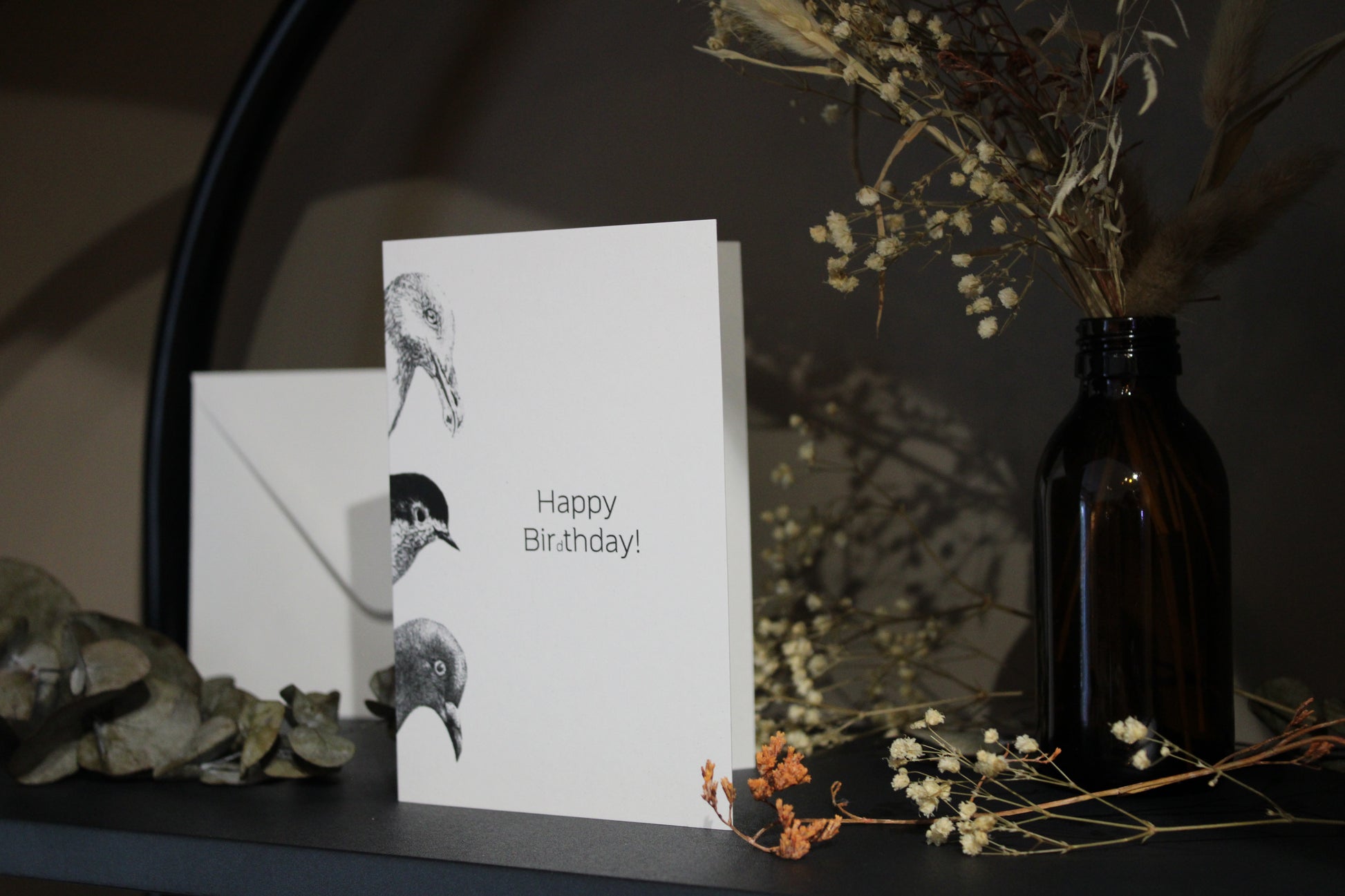 Bird Pun Happy Birthday Greeting Card