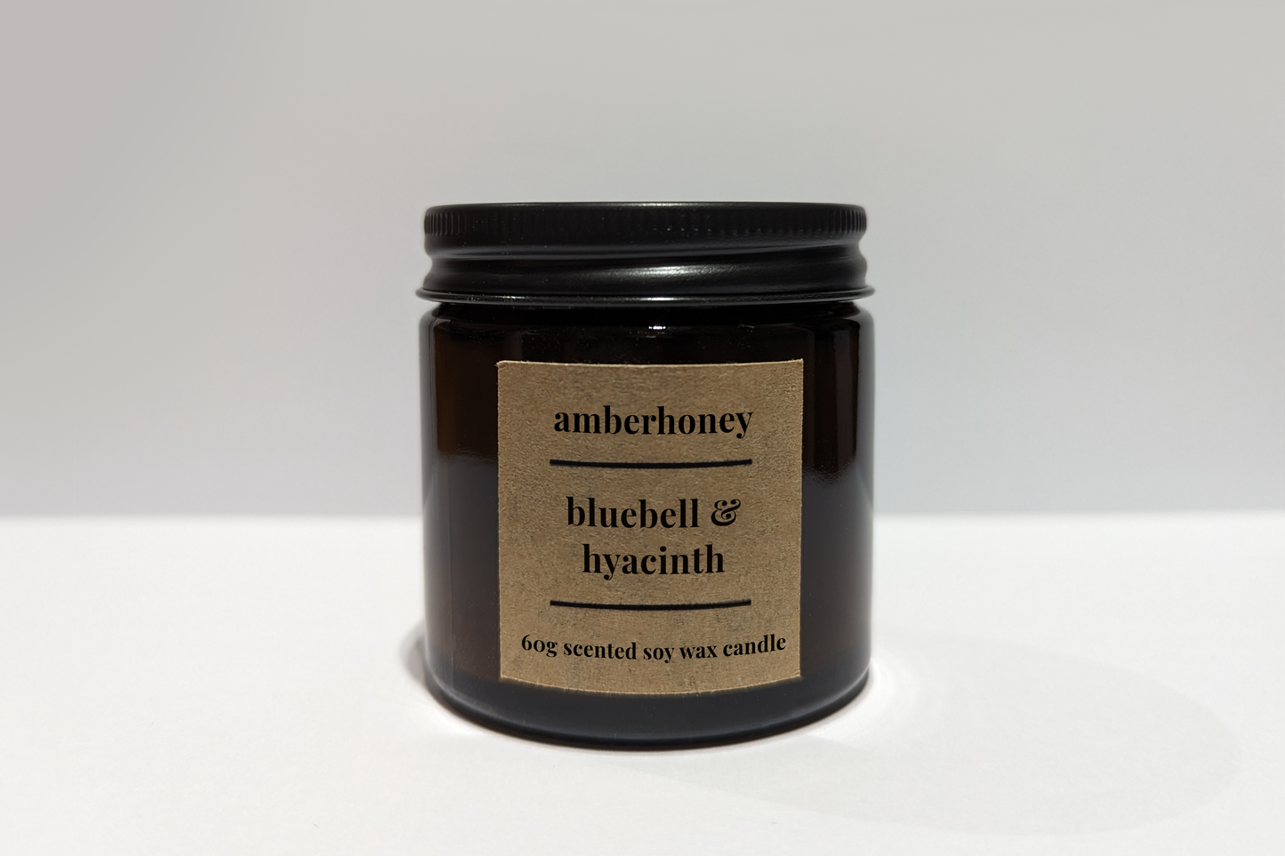 Bluebell & Hyacinth Scented Soy Wax Candle