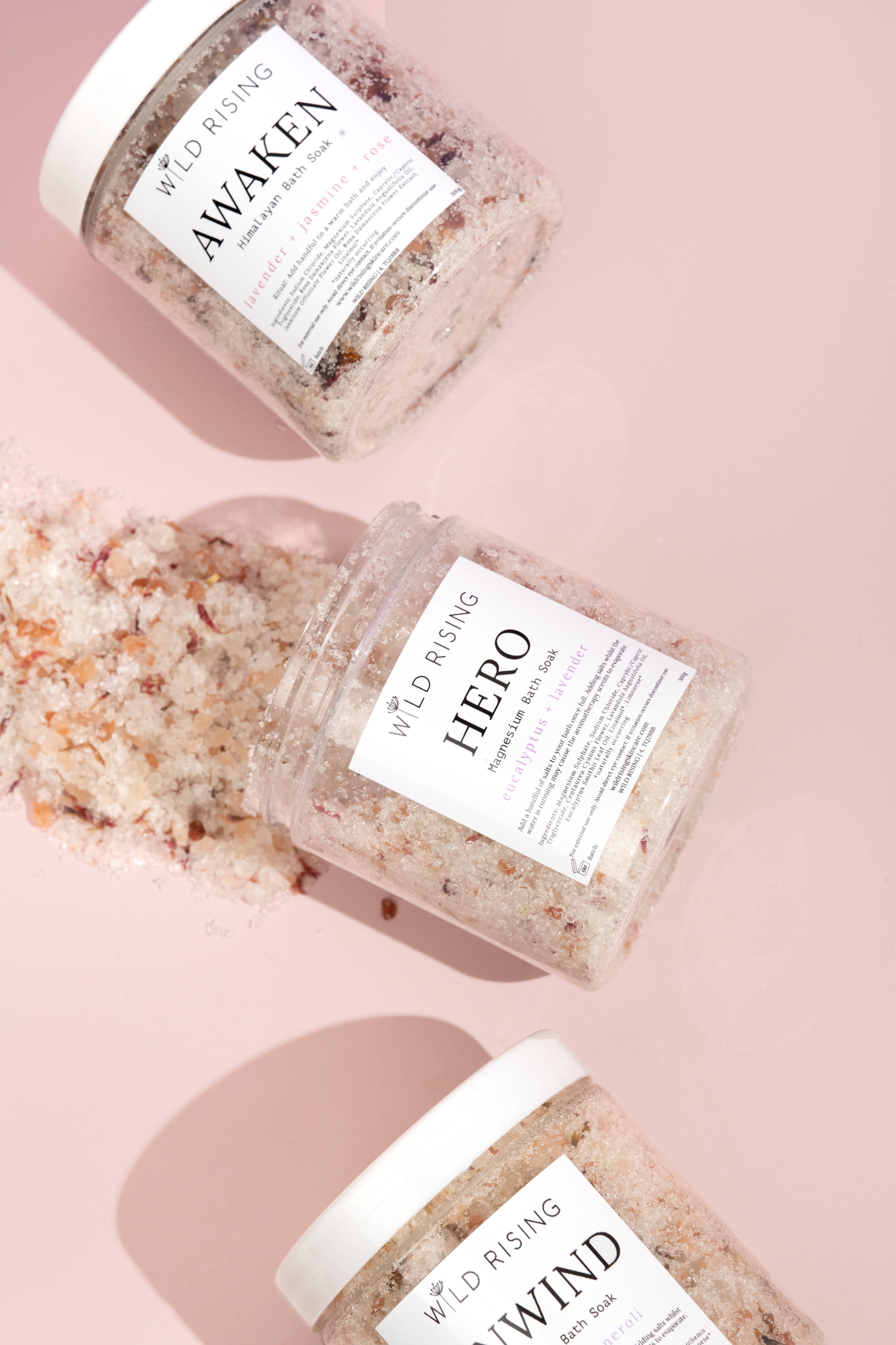 Collection of Himalayan Bath Salt Tubs