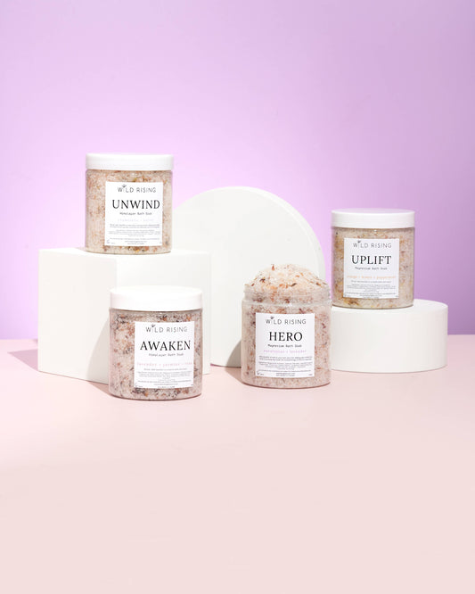Collection of Himalayan Bath Salt Tubs