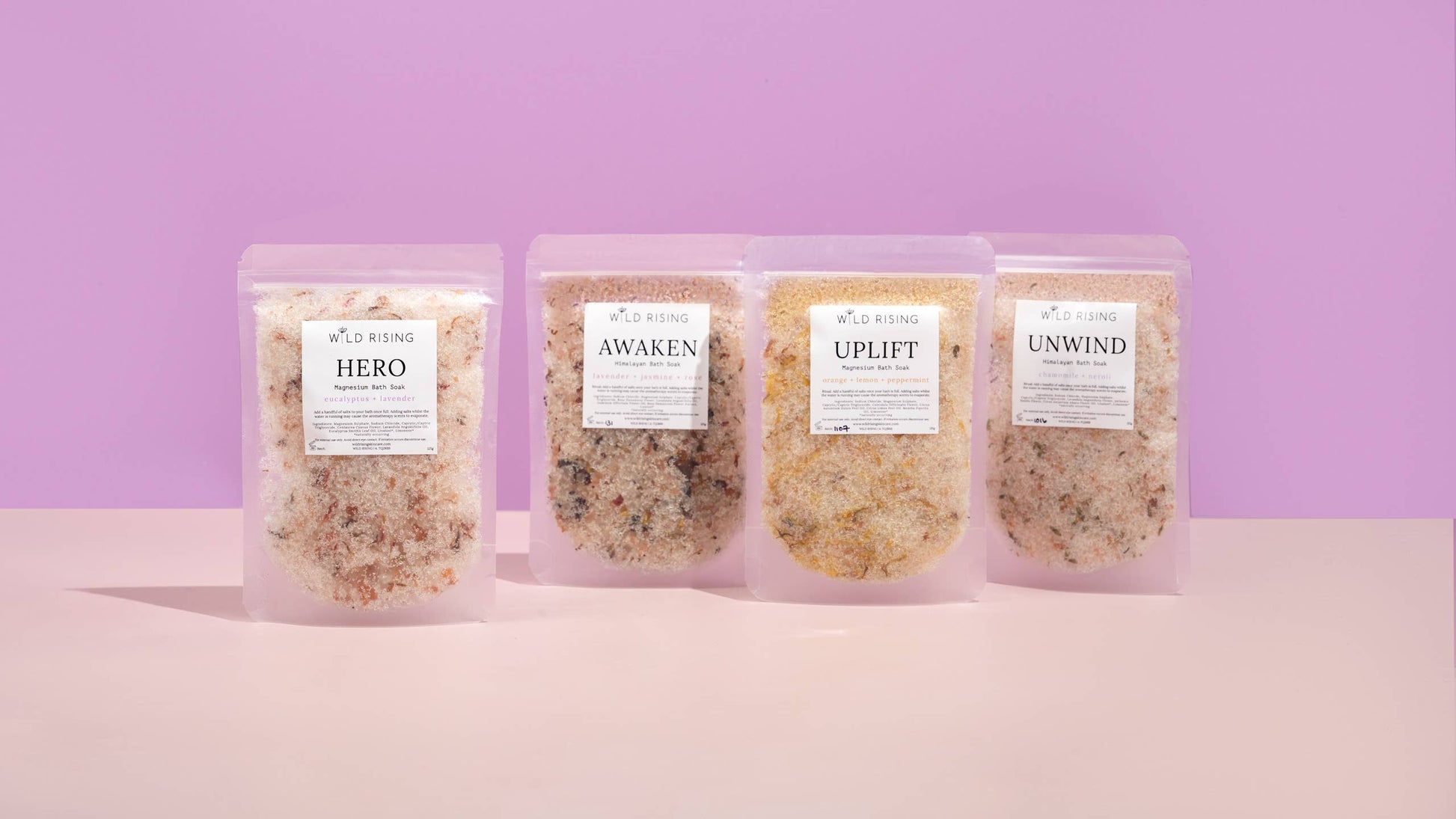Collection of Himalayan Bath Salts Pouch