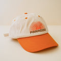 Cream & Orange Sun Paradiso Retro Baseball Cap