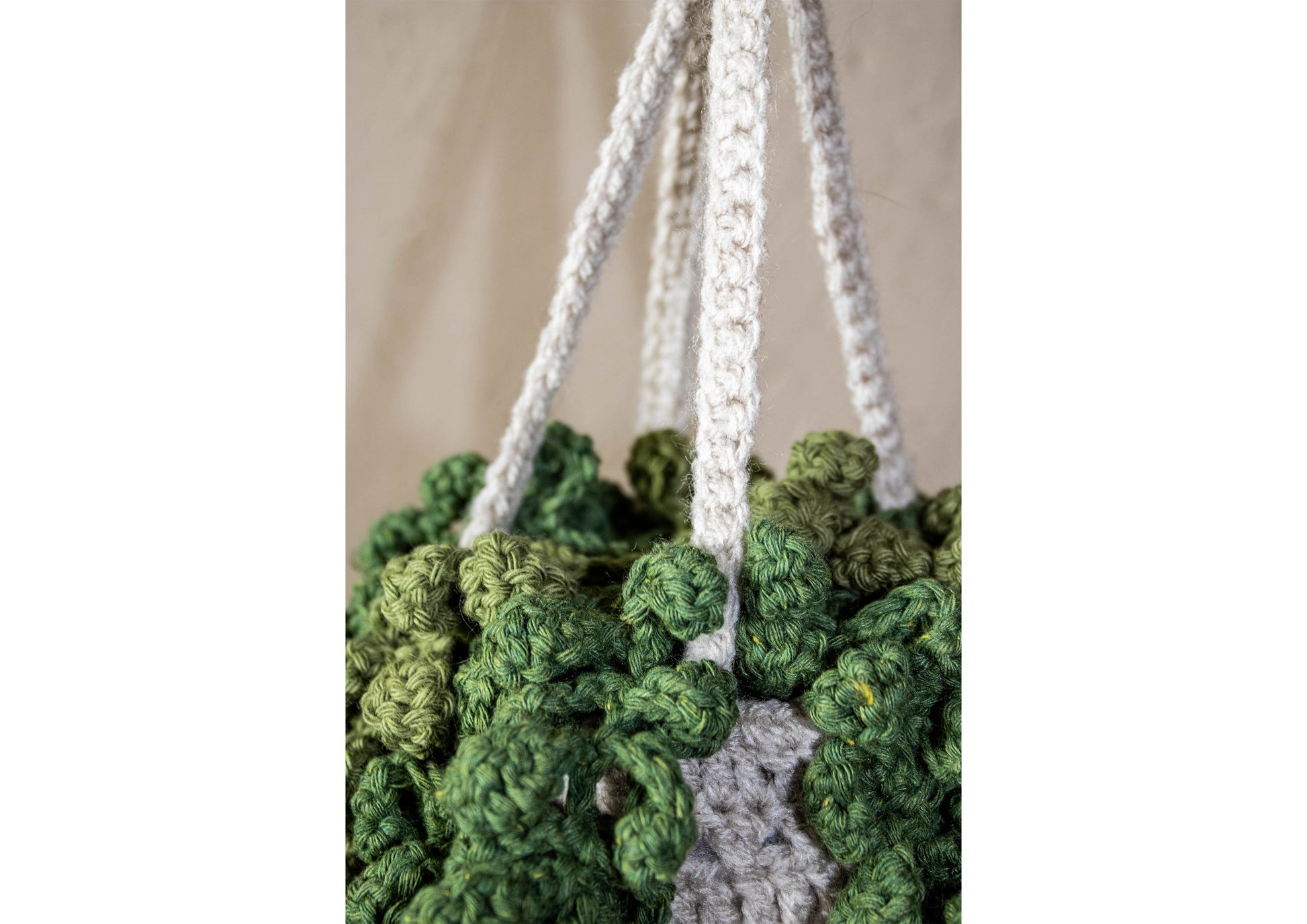 Crochet Houseplant - Hanging String Of Pearls