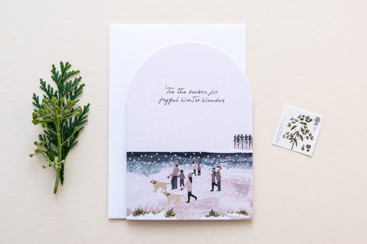 'Winter Wanders' Christmas Card