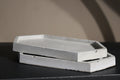 Hexagon Cement Jewellery Trinket Tray