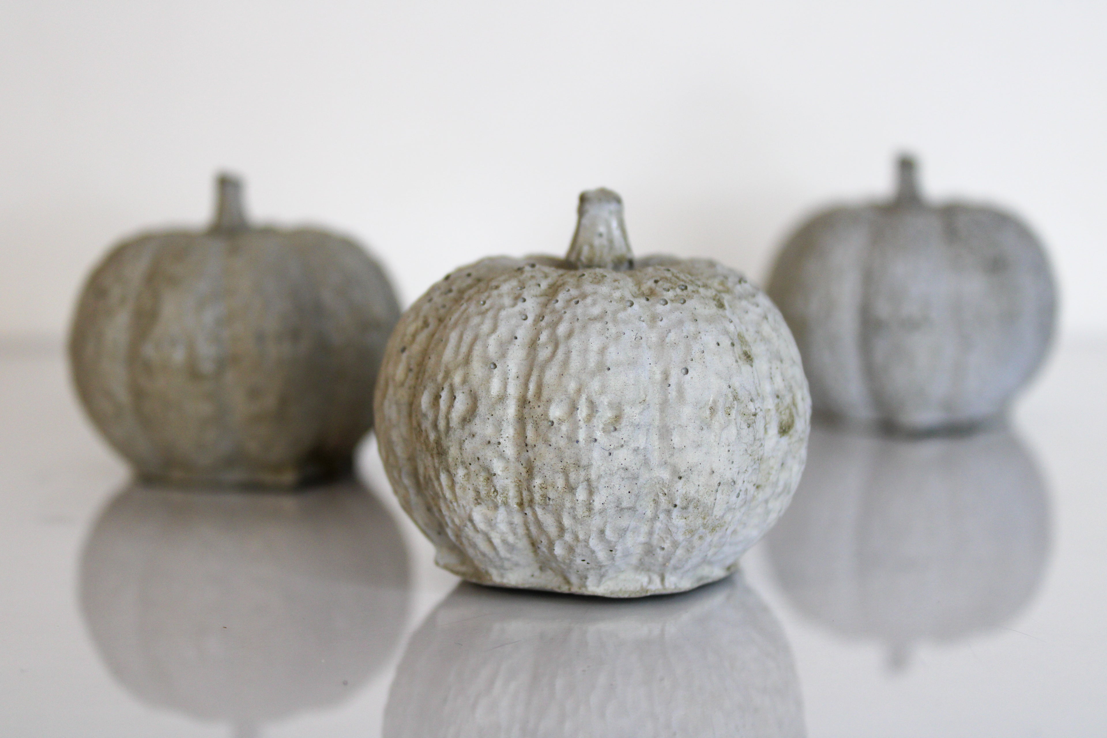 Cement Pumpkin