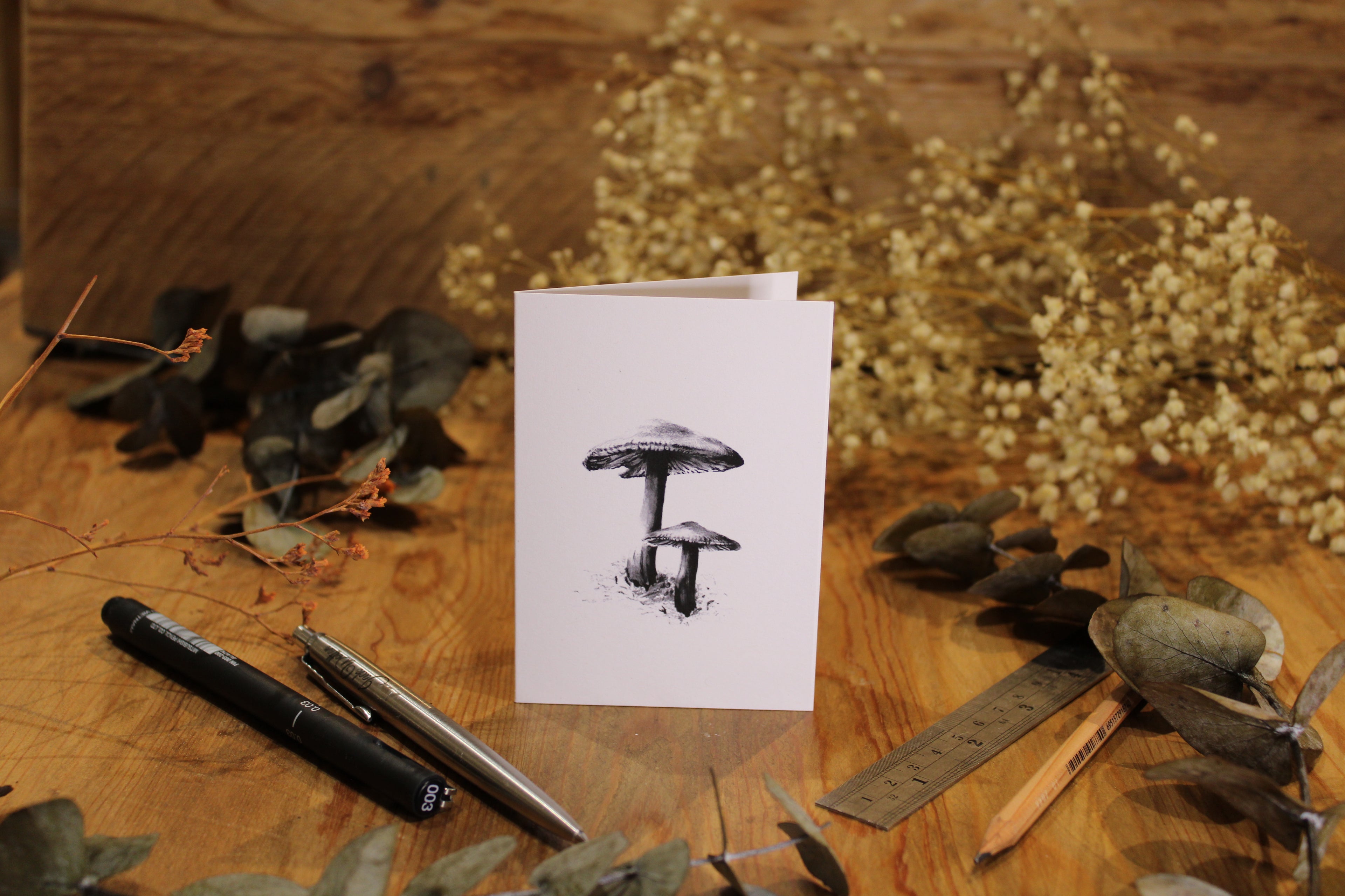 Mushroom Greeting Card
