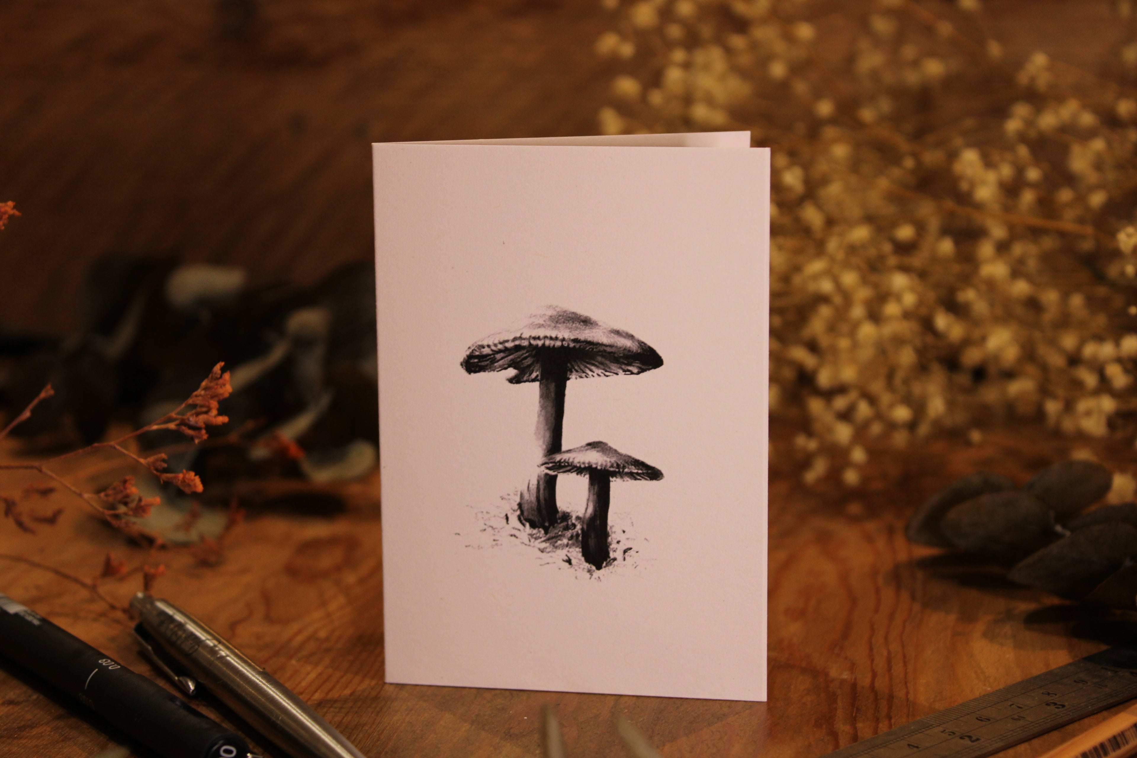 Mushroom Greeting Card