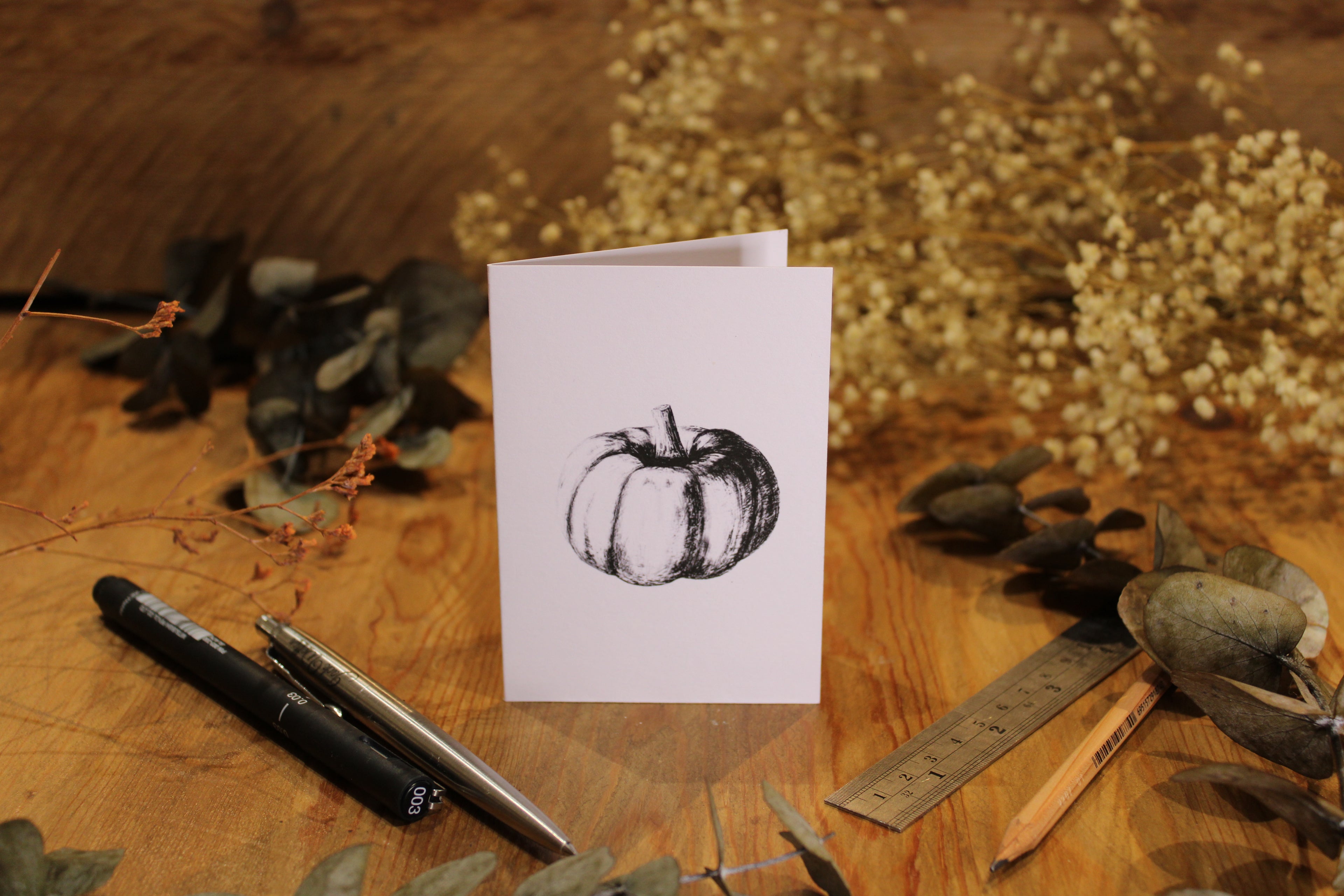 Pumpkin Greeting Card