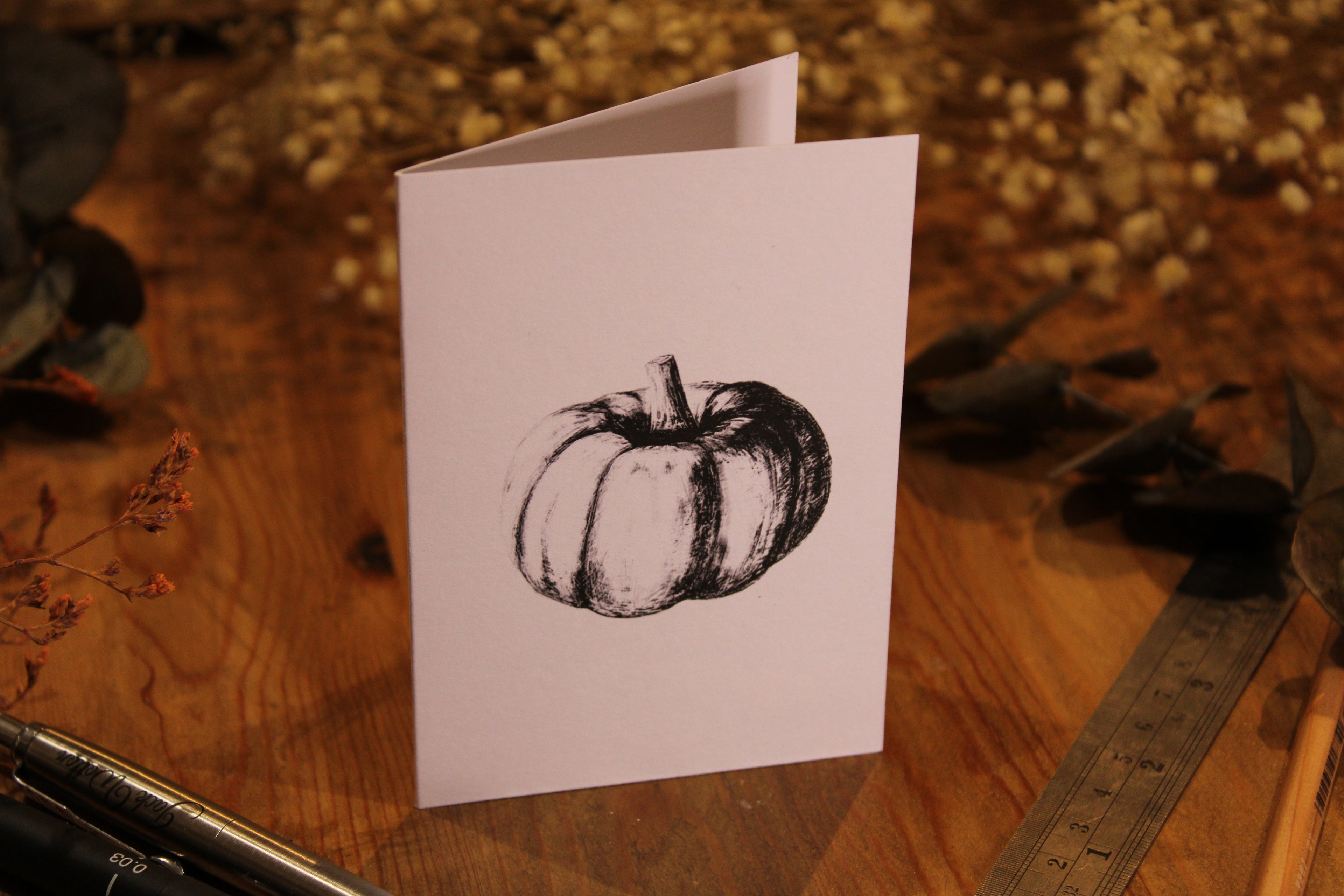 Pumpkin Greeting Card