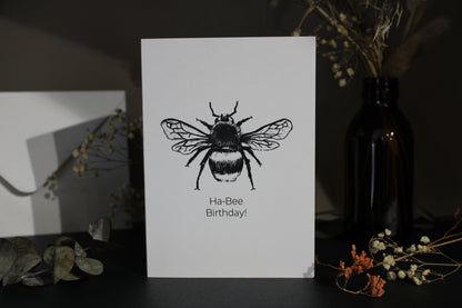 Ha-bee Birthday Greeting Card