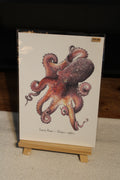 Illustrated Octopus Print