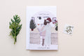 Just Love Our Wonderful Life Christmas Greeting Card With Couple In Kitchen