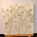 Large Floral Tile