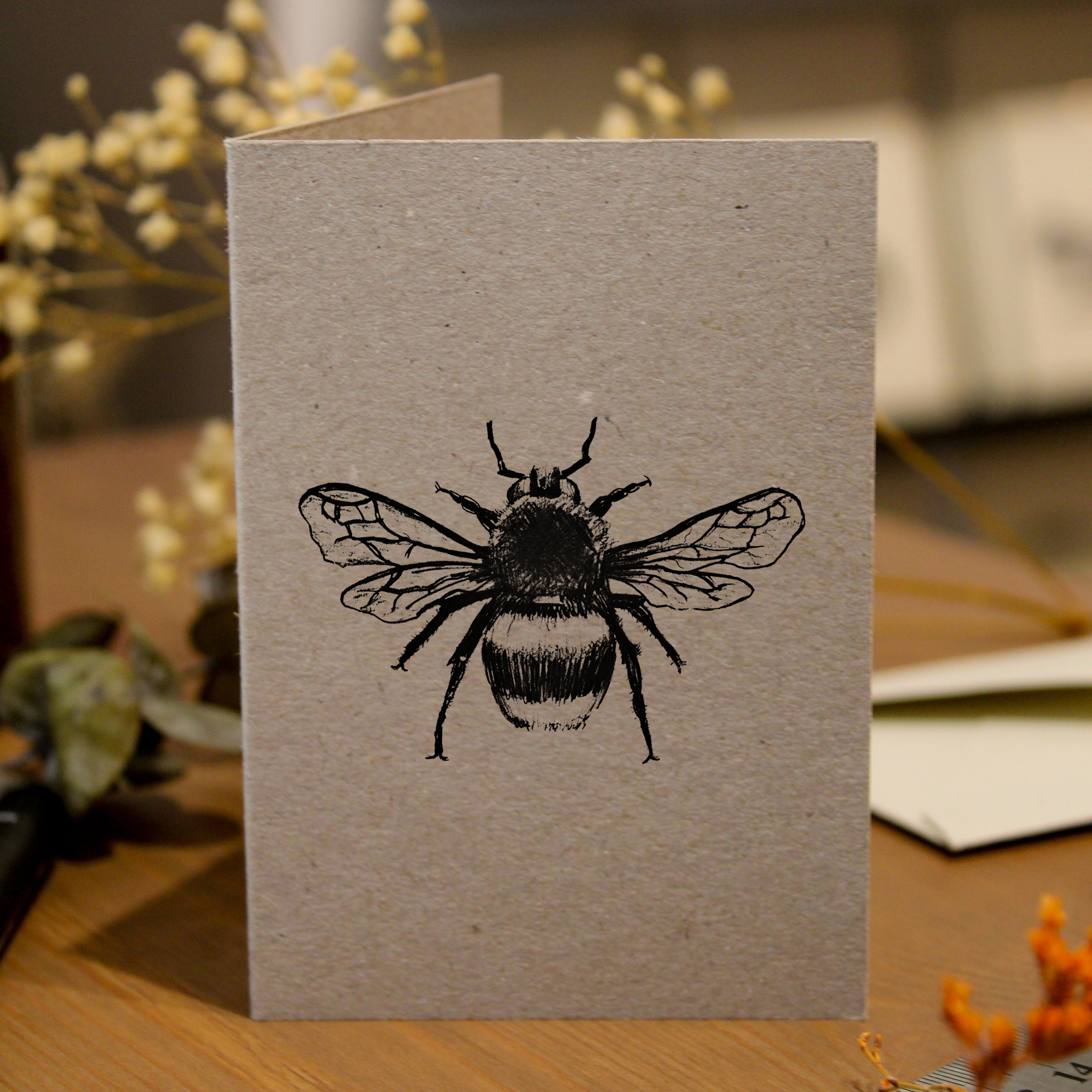 Bee Greeting Card