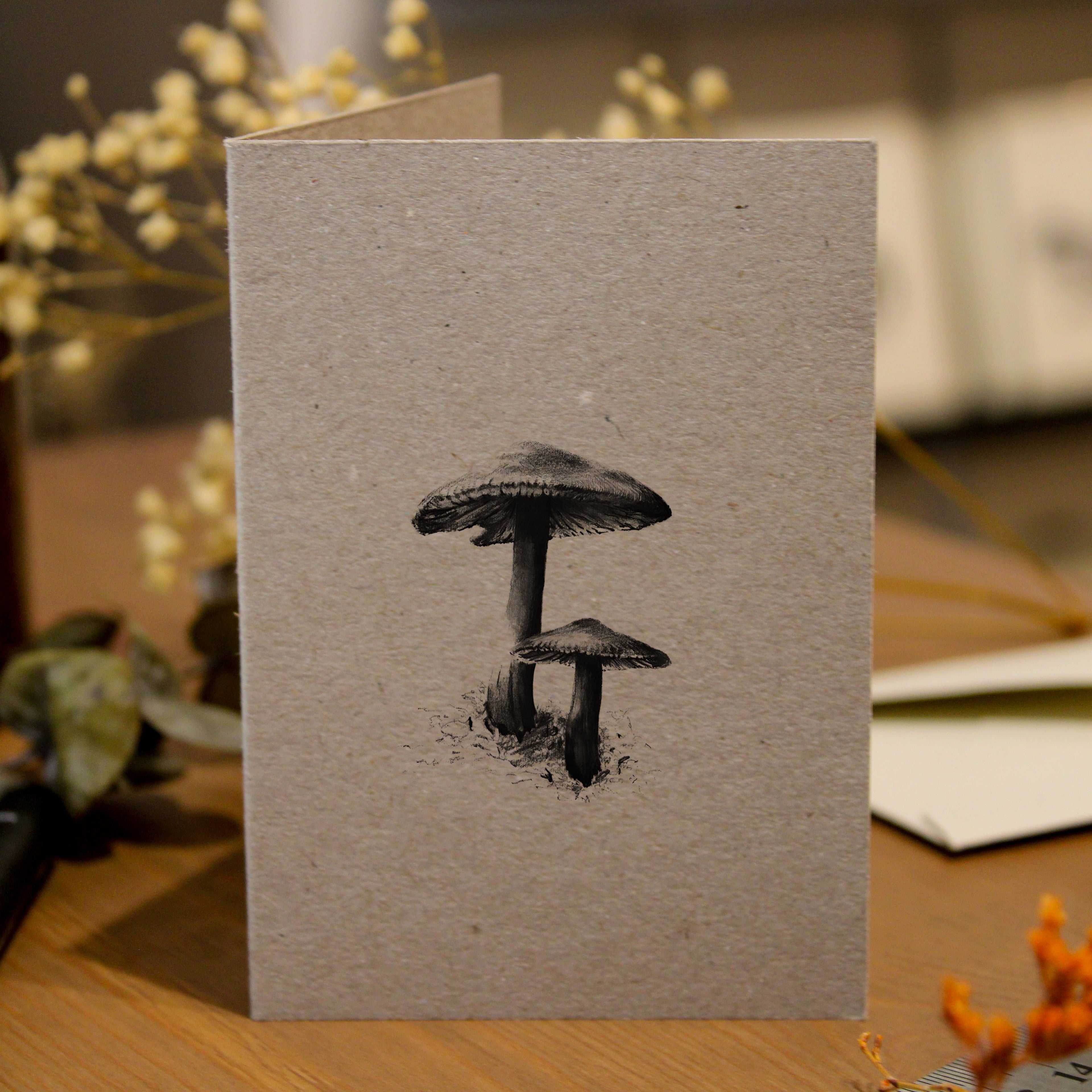 Mushroom Greeting Card