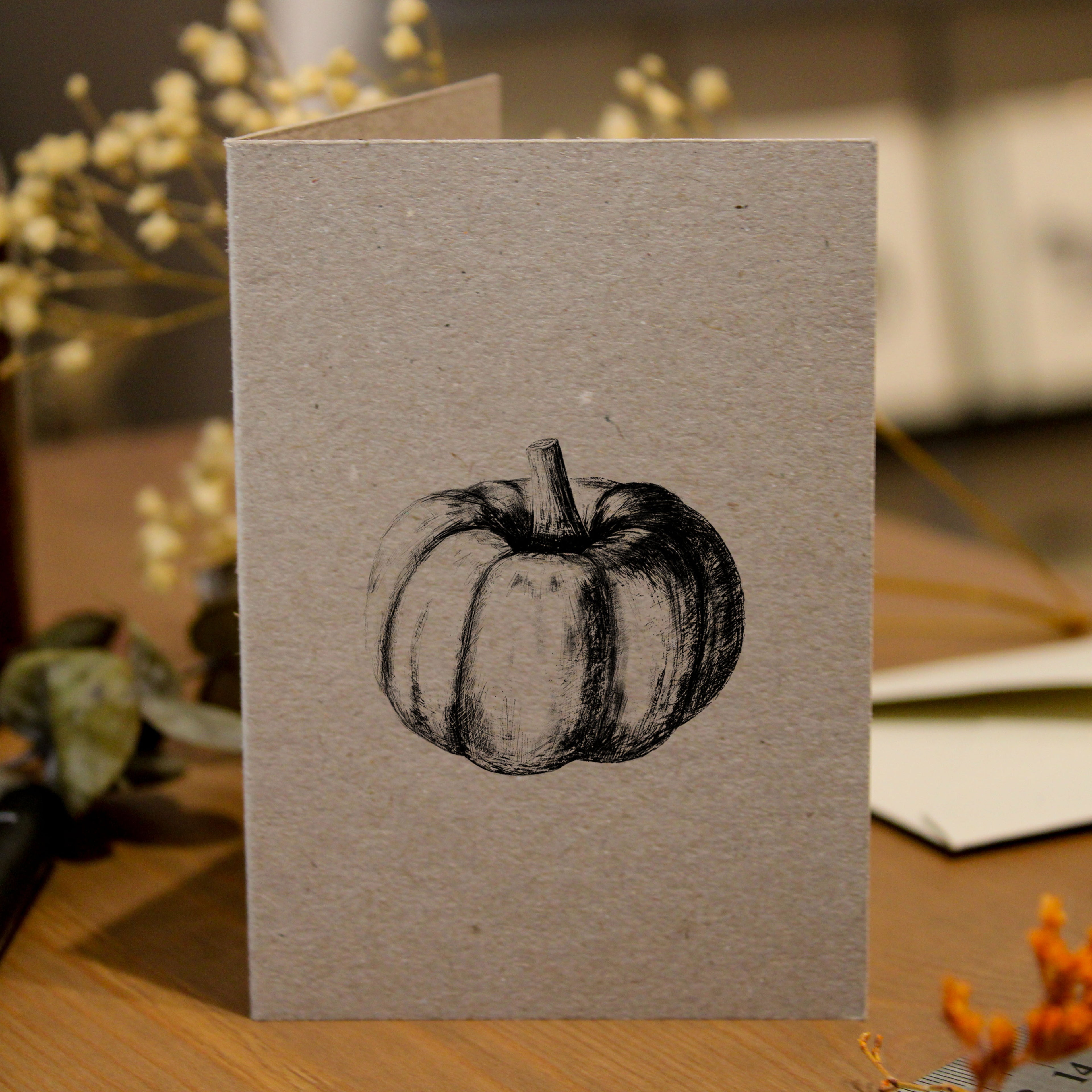 Pumpkin Greeting Card