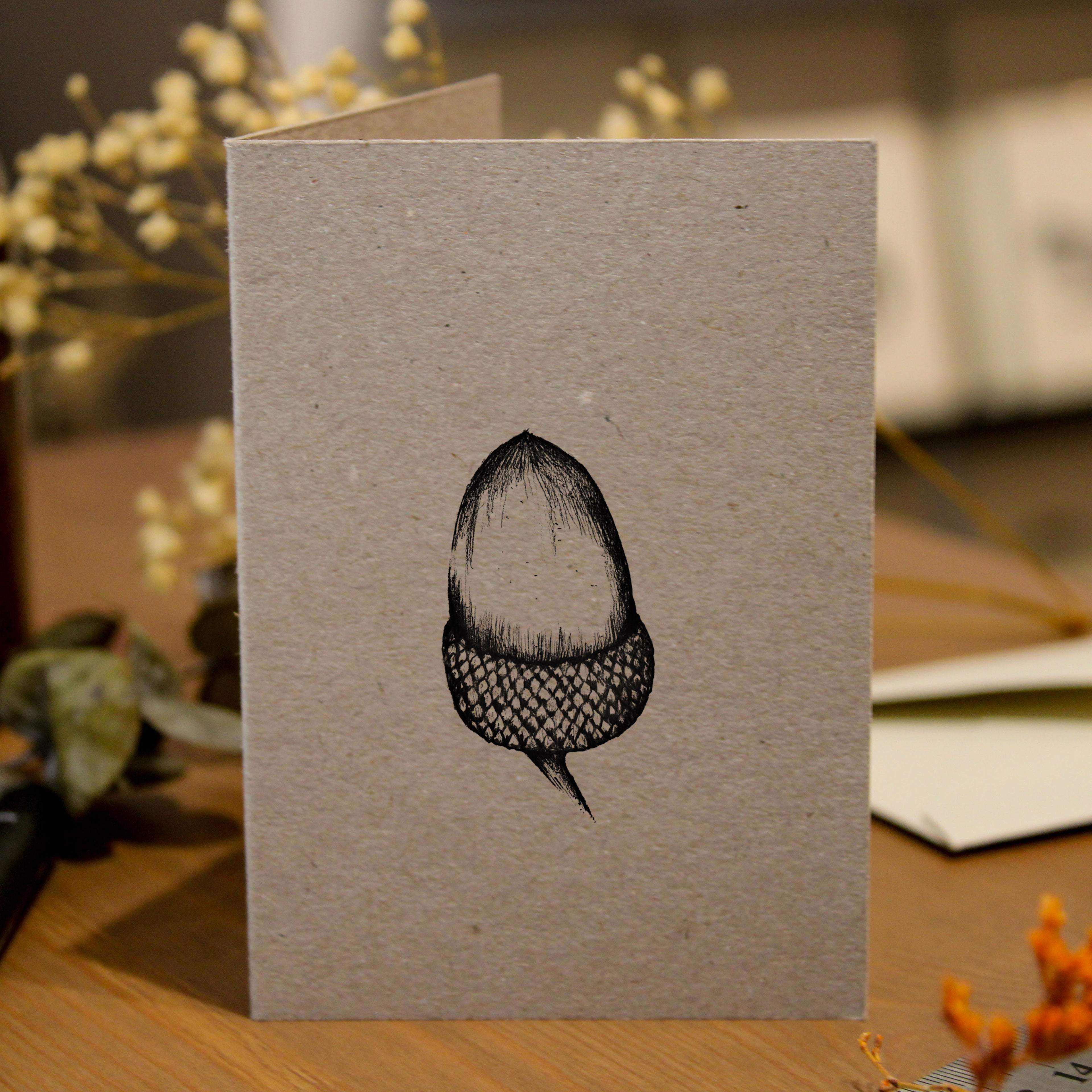 Acorn Greeting Card
