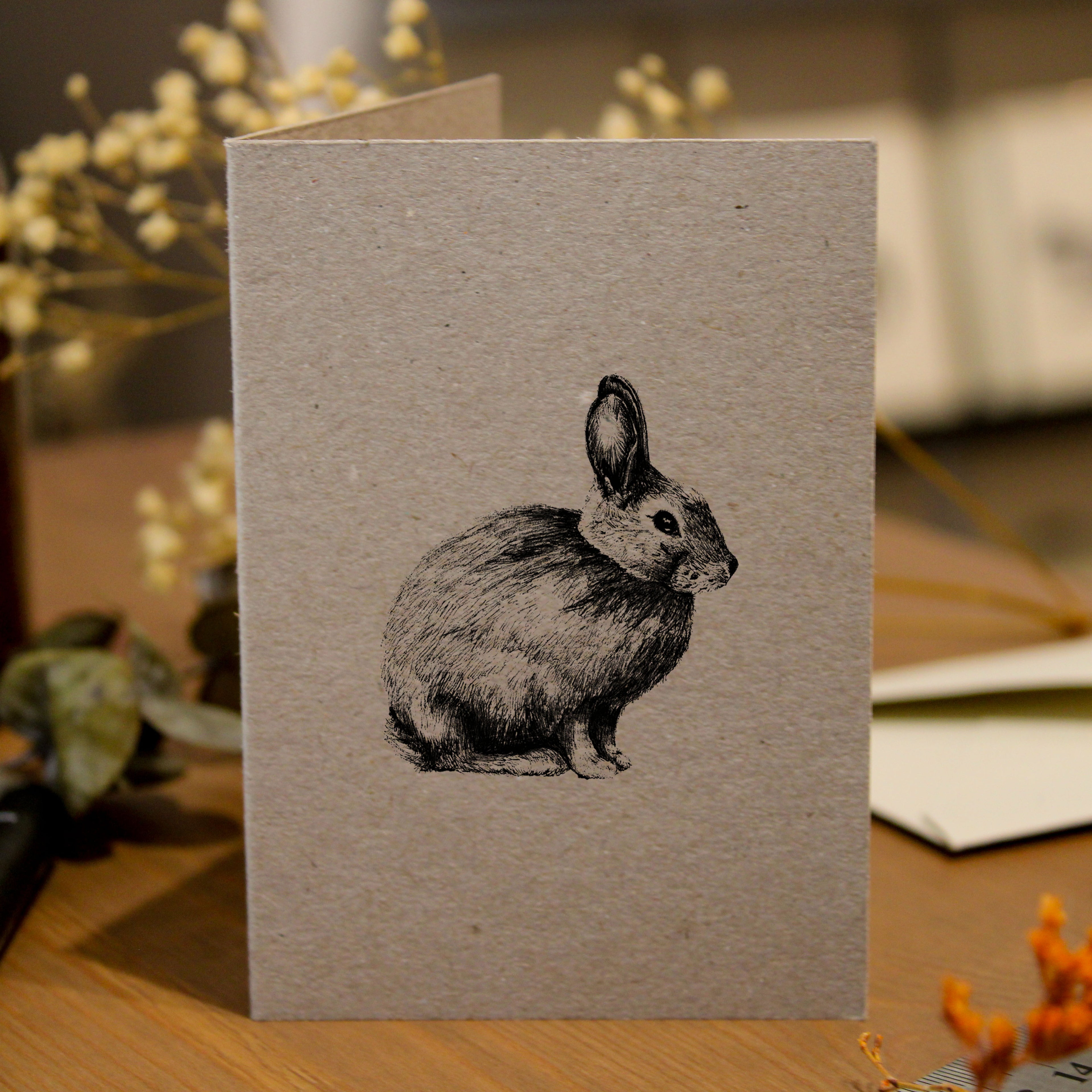 Rabbit Greeting Card