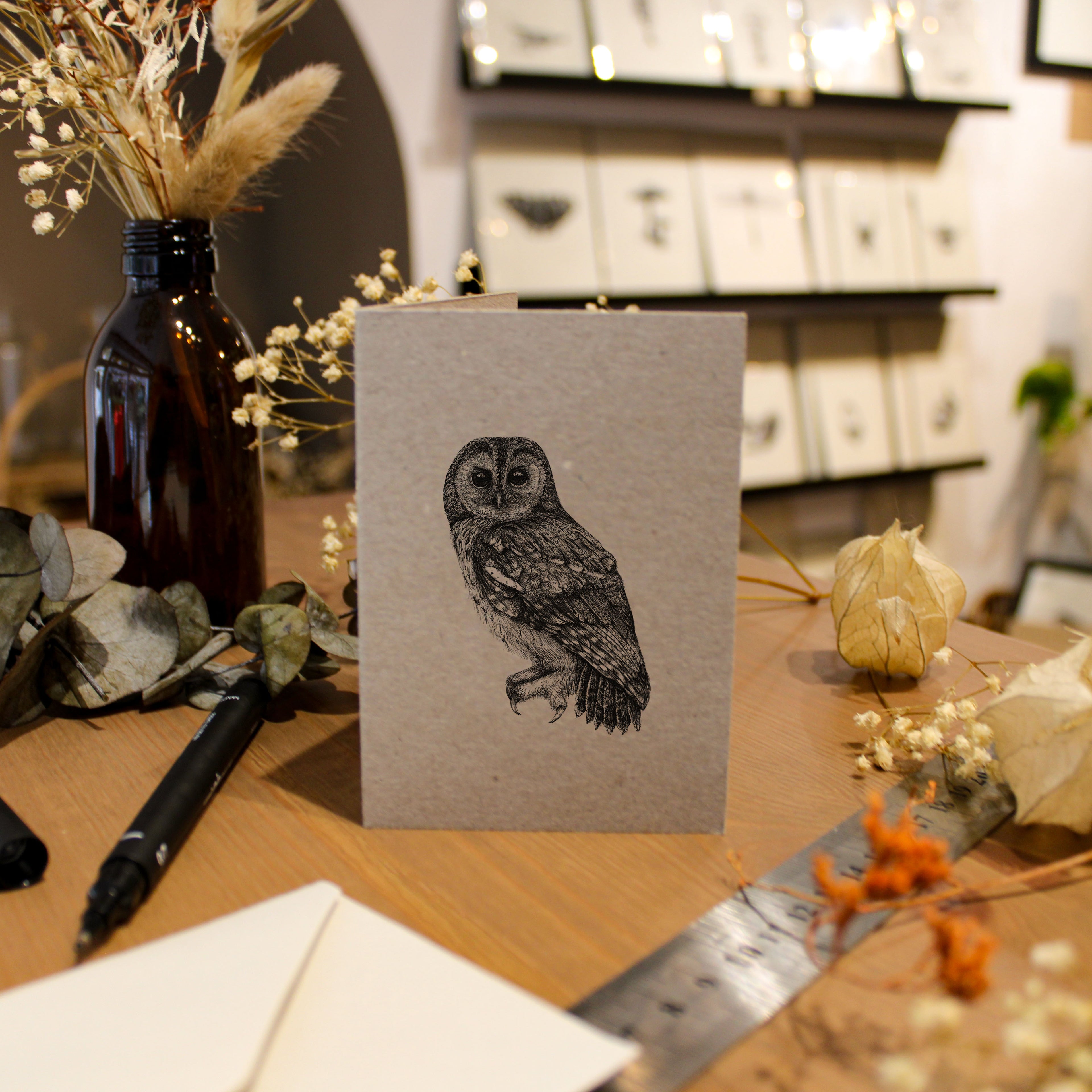Owl Greeting Card