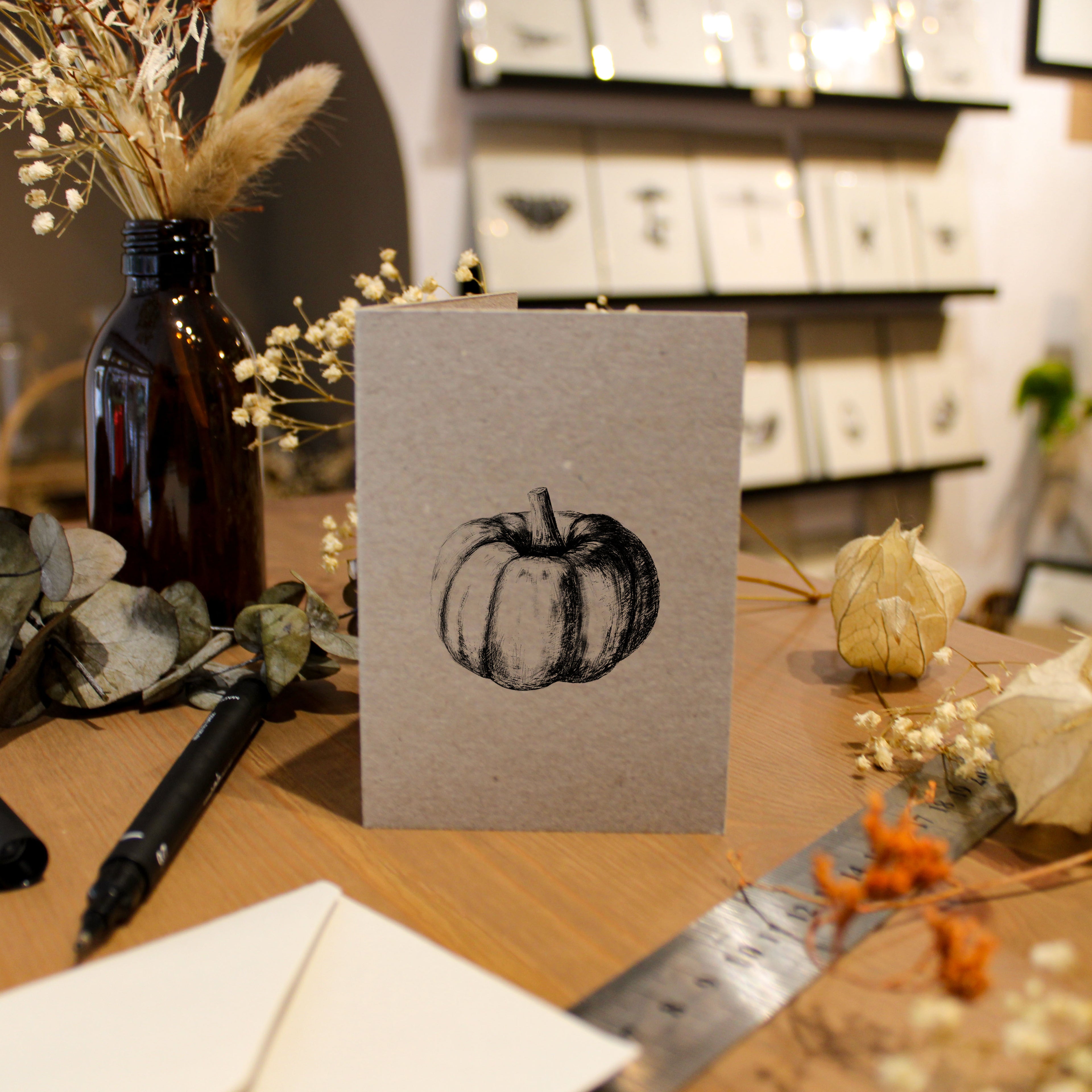 Pumpkin Greeting Card