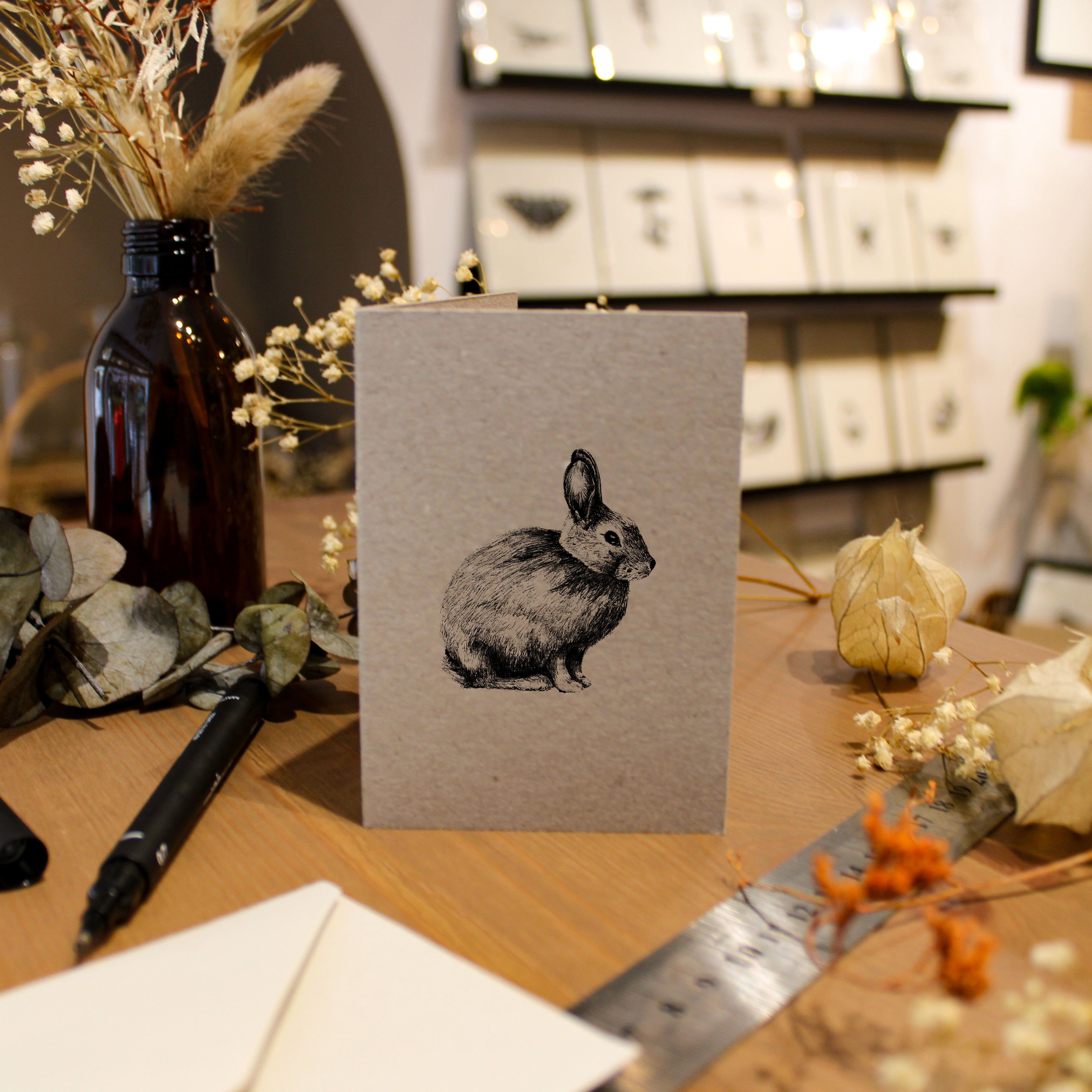 Rabbit Greeting Card