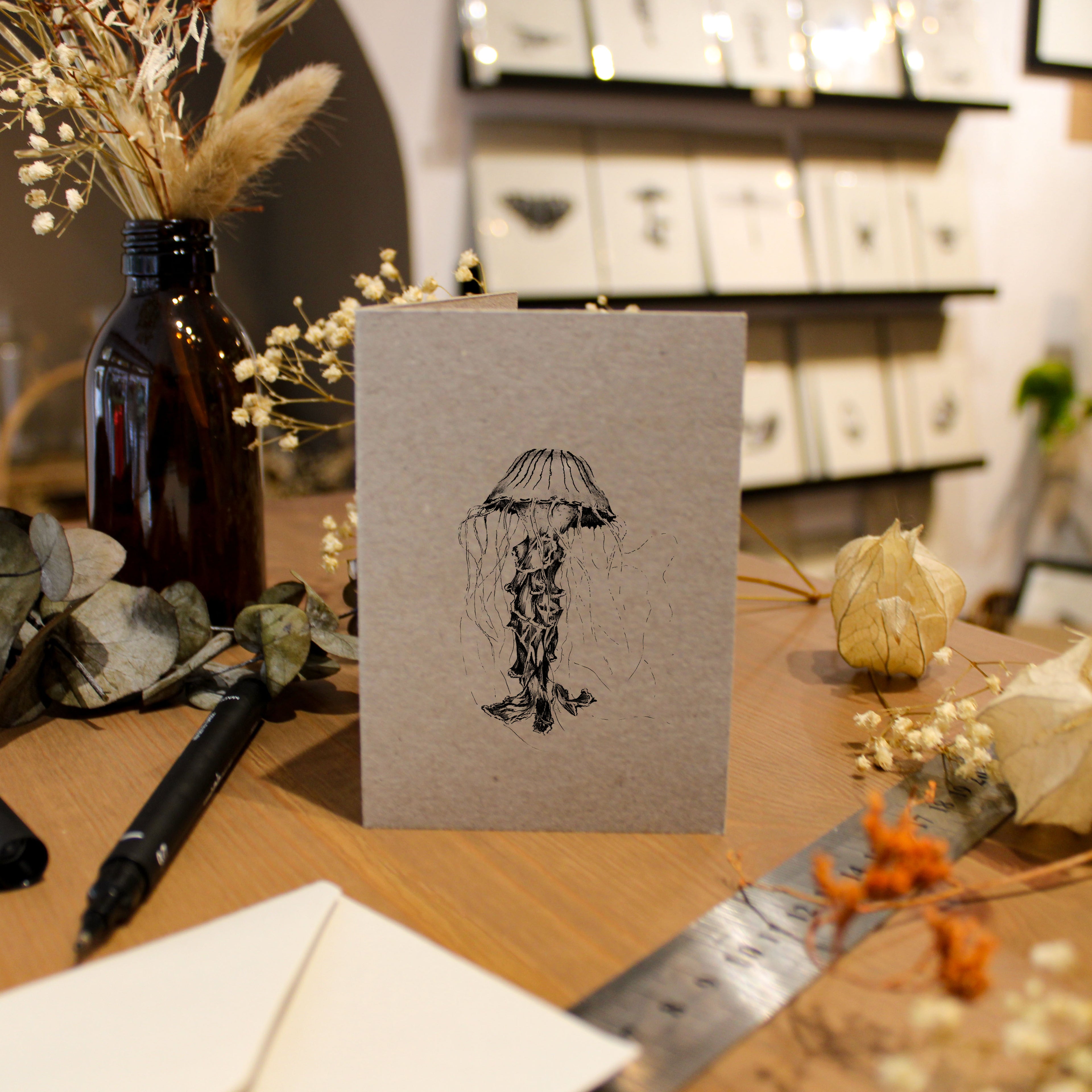 Jellyfish Greeting Card
