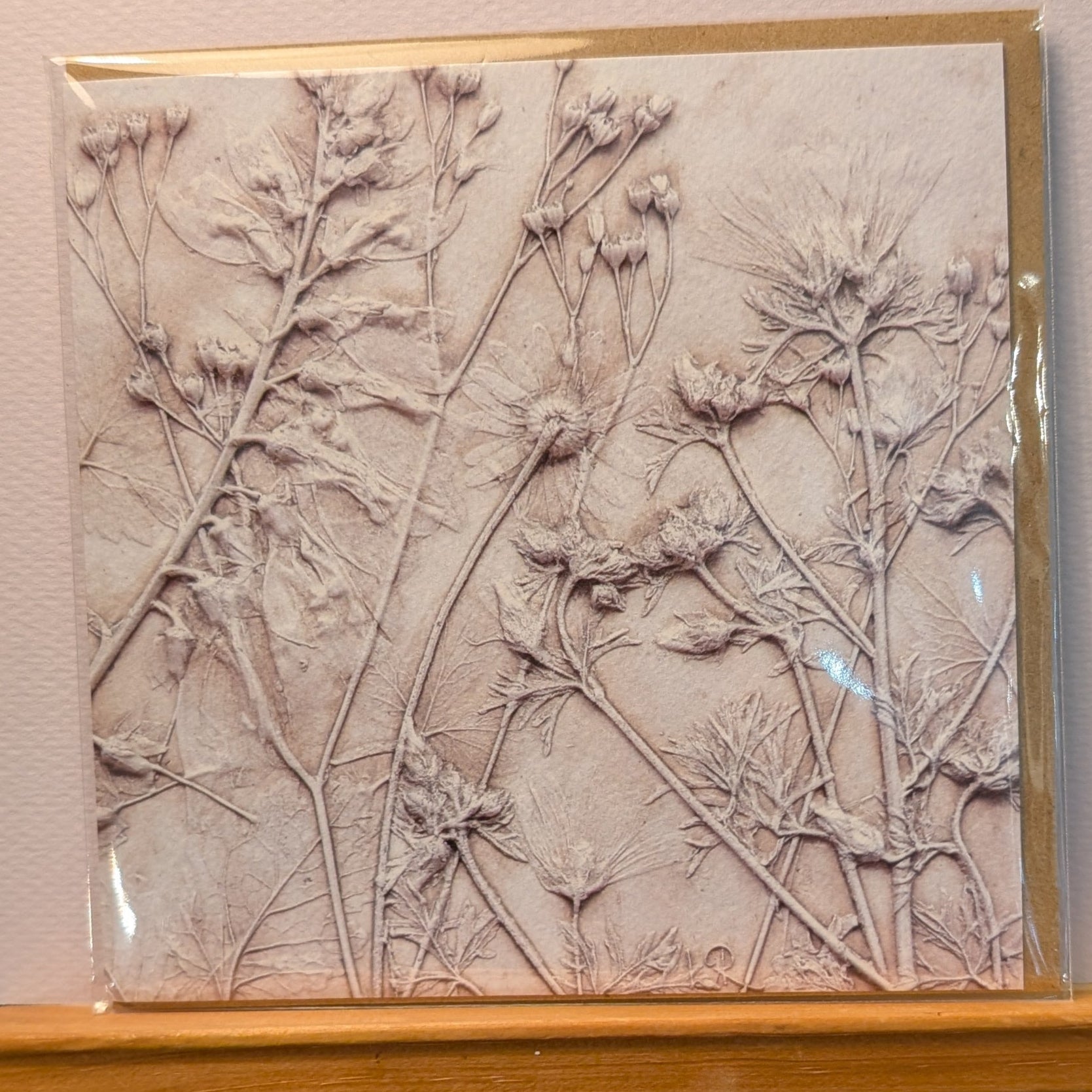 Lisa Richards Botanical Flower Cast Greeting Card 