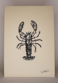 Lobster Wildlife Art Print